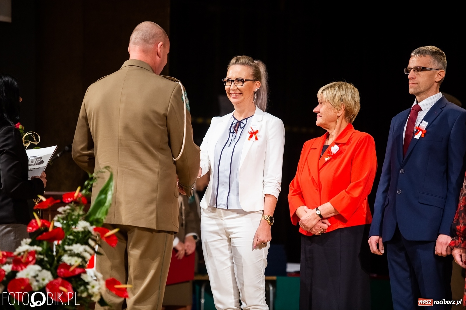 Zdjęcie w galerii na portalu naszraciborz.pl: Uroczysty apel z okazji Narodowego Święta Niepodległości i Dnia Służby Cywilnej wiadomości z regionu