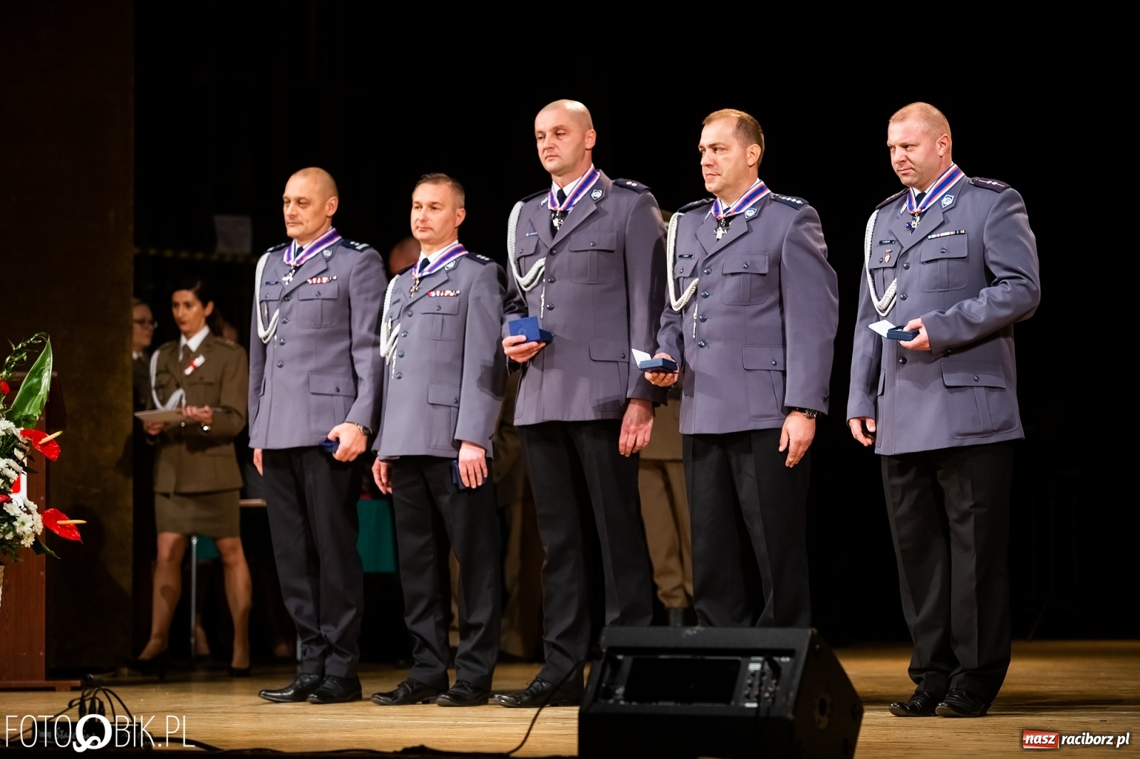 Zdjęcie w galerii na portalu naszraciborz.pl: Uroczysty apel z okazji Narodowego Święta Niepodległości i Dnia Służby Cywilnej wiadomości z regionu