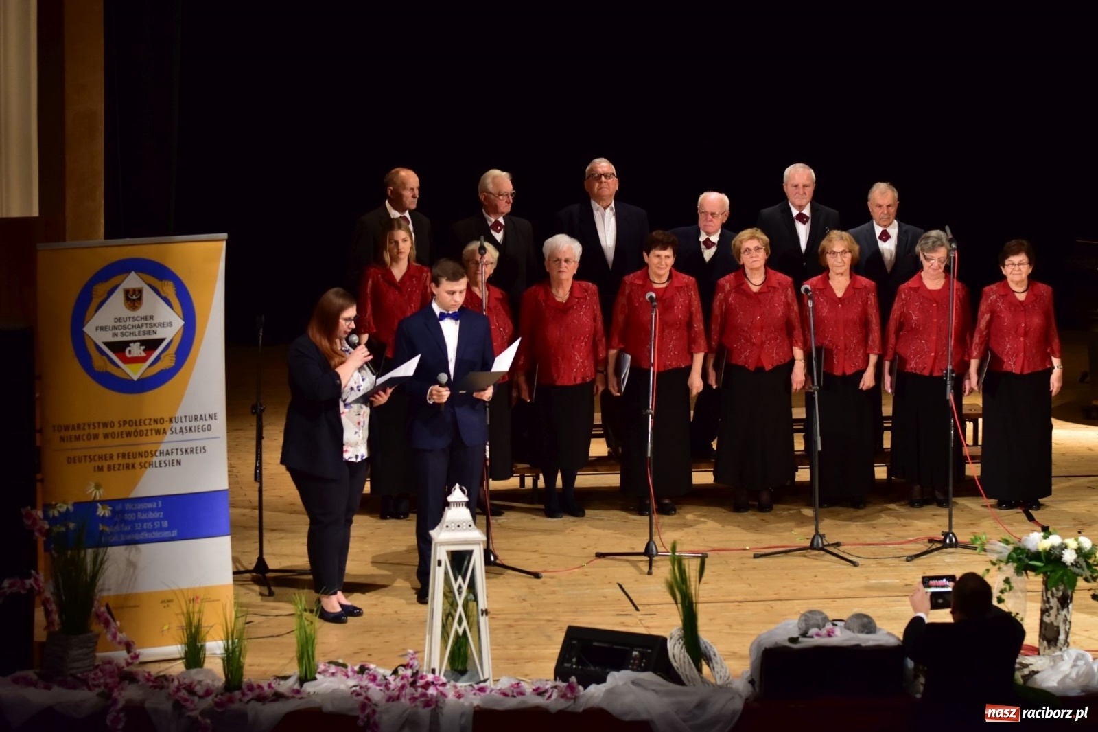 Zdjęcie w galerii na portalu naszraciborz.pl: Chórzyści śpiewali do słów Eichendorffa  wiadomości z regionu