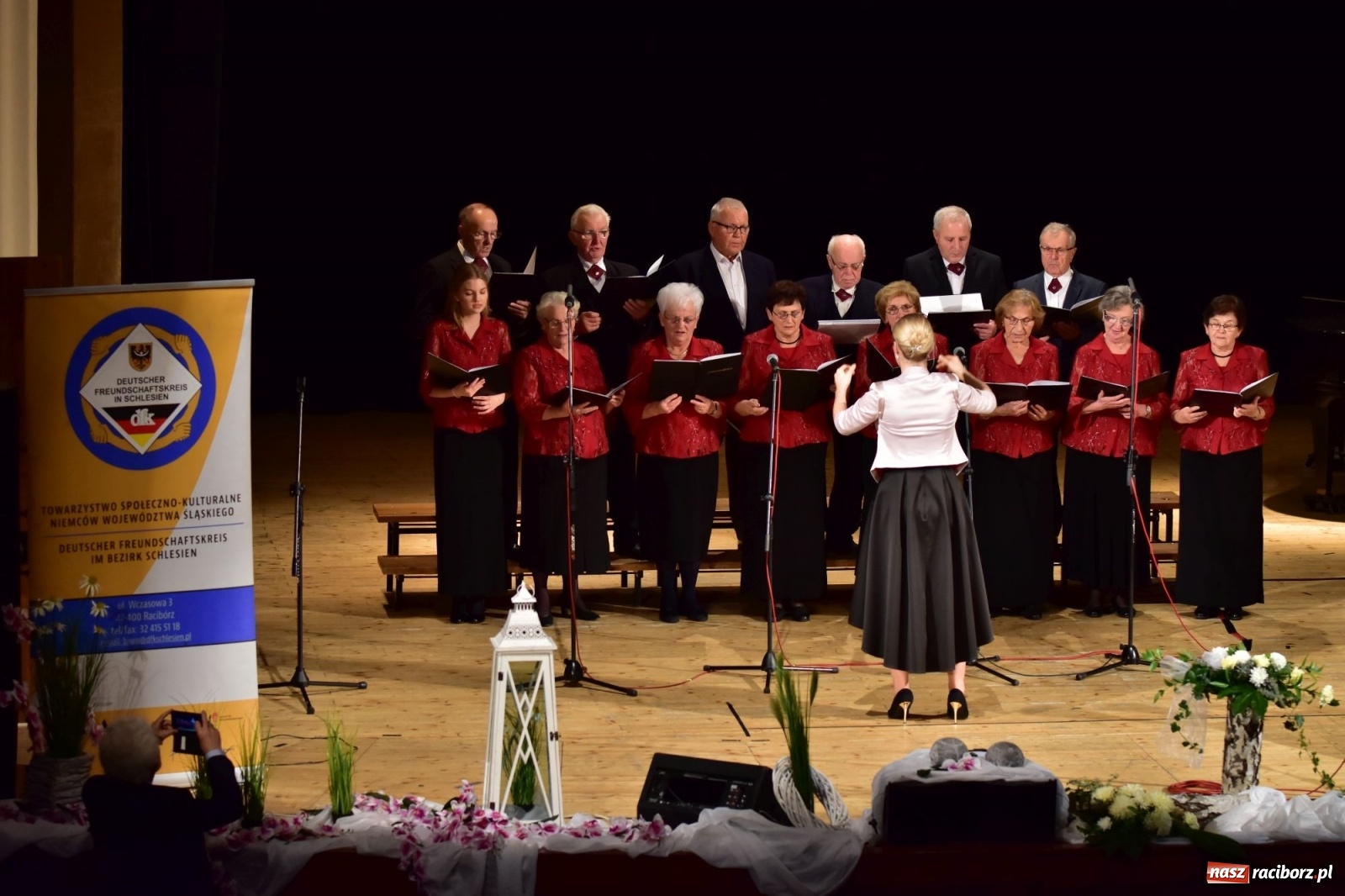 Zdjęcie w galerii na portalu naszraciborz.pl: Chórzyści śpiewali do słów Eichendorffa  wiadomości z regionu