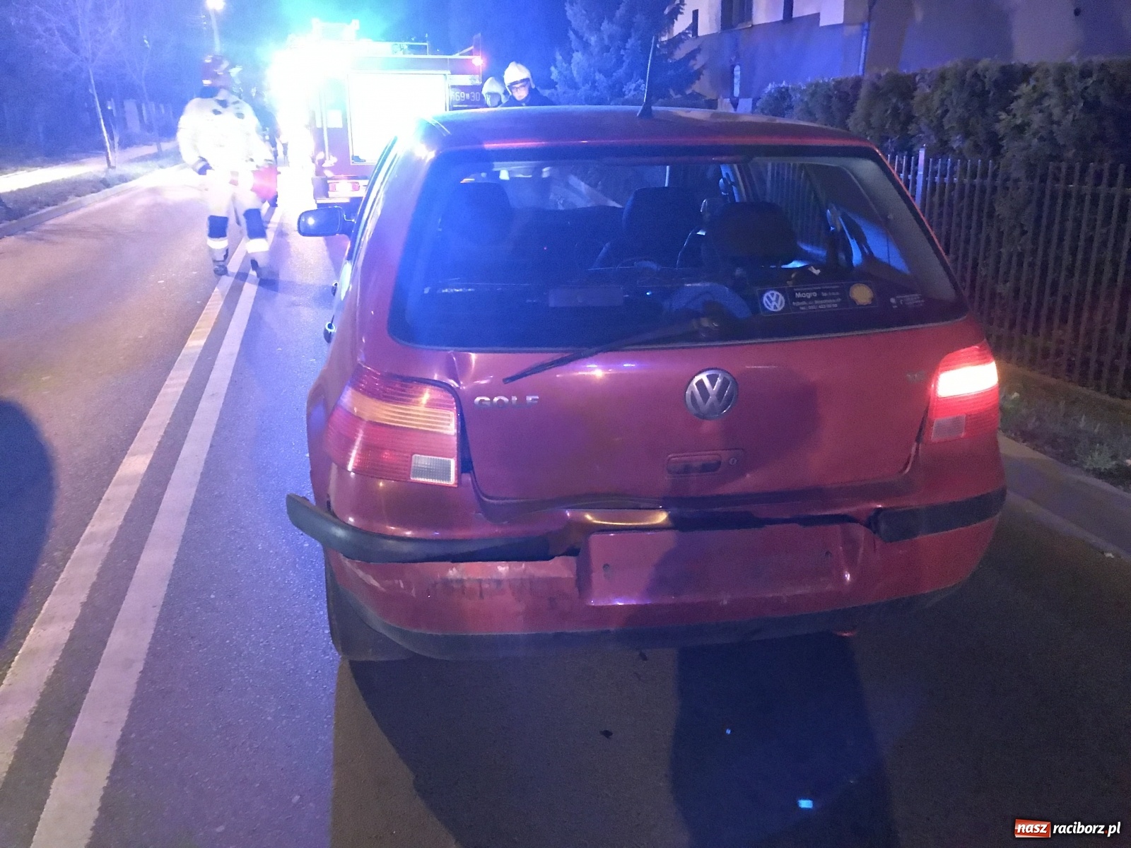 Zdjęcie w galerii na portalu naszraciborz.pl: Zderzenie pojazdów na Brzeskiej [FOTO] wiadomości z regionu