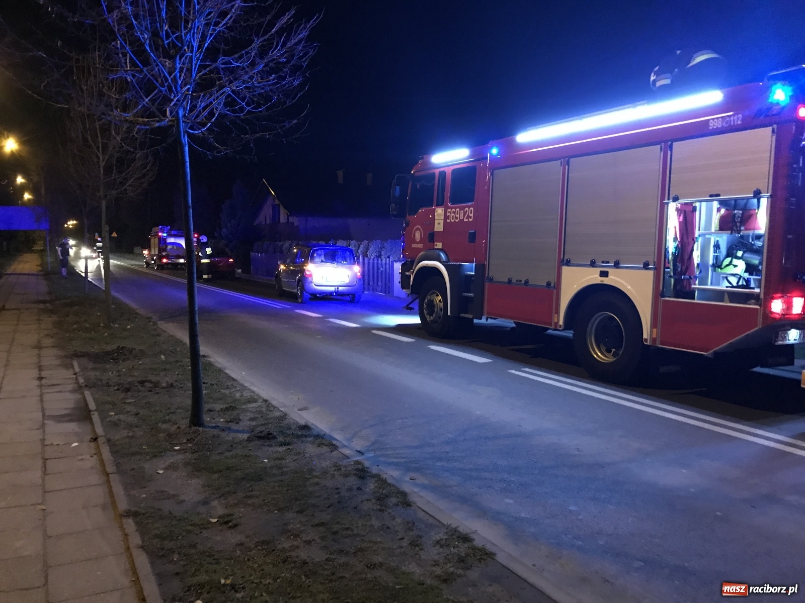 Zdjęcie w galerii na portalu naszraciborz.pl: Zderzenie pojazdów na Brzeskiej [FOTO] wiadomości z regionu