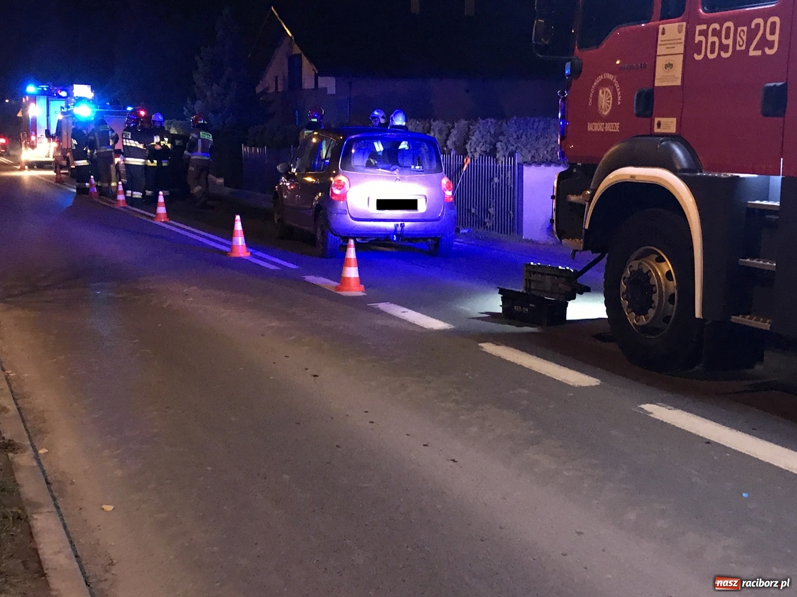 Zdjęcie w galerii na portalu naszraciborz.pl: Zderzenie pojazdów na Brzeskiej [FOTO] wiadomości z regionu