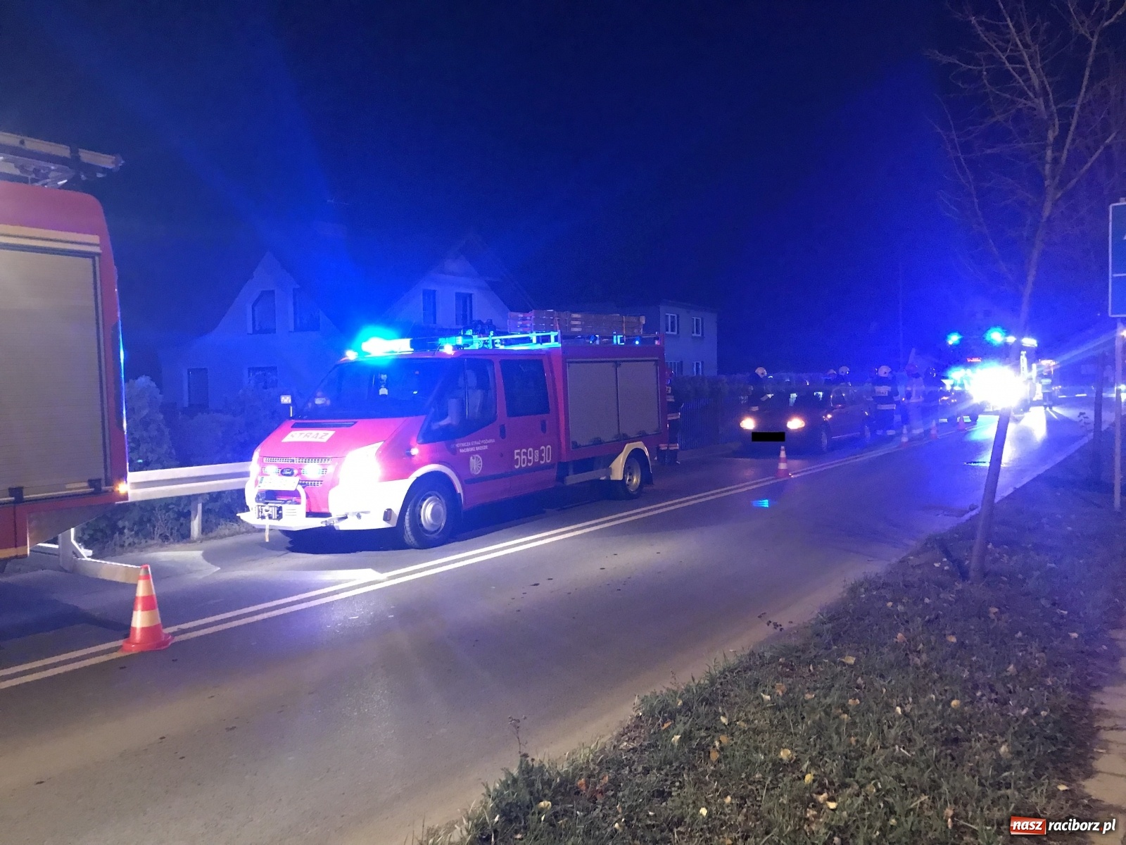 Zdjęcie w galerii na portalu naszraciborz.pl: Zderzenie pojazdów na Brzeskiej [FOTO] wiadomości z regionu