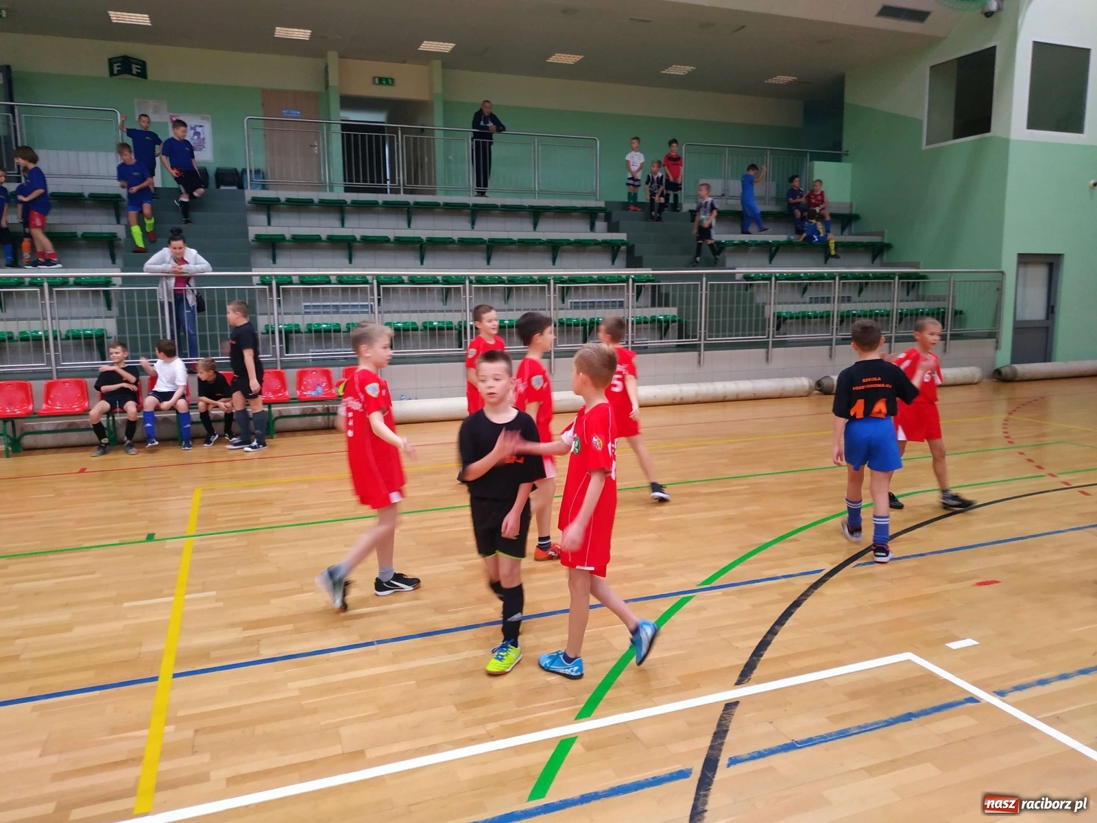 Zdjęcie w galerii na portalu naszraciborz.pl: Halowy turniej piłki nożnej klas I-III. Trójka i Trzynastka najlepsze! wiadomości z regionu