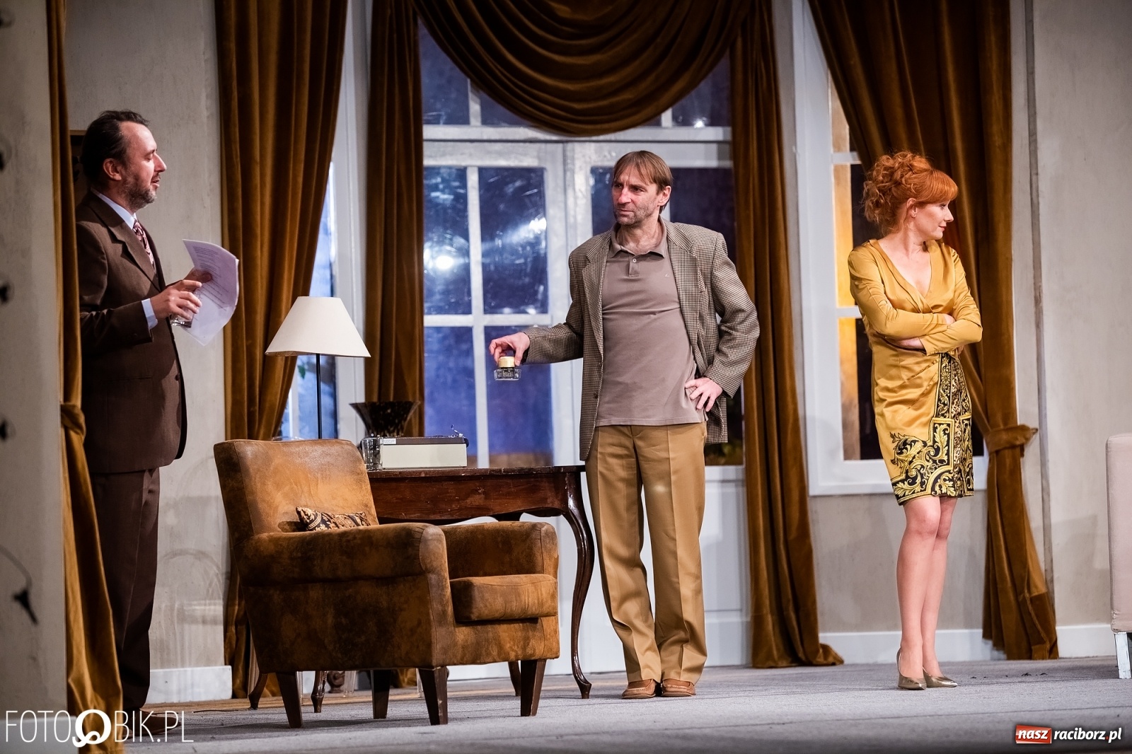 Zdjęcie w galerii na portalu naszraciborz.pl: Spektakl Kochankowie nie z tej Ziemi w RCK wiadomości z regionu