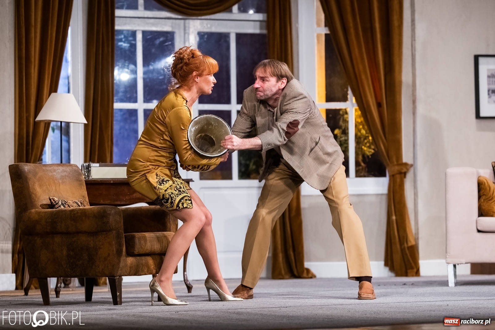 Zdjęcie w galerii na portalu naszraciborz.pl: Spektakl Kochankowie nie z tej Ziemi w RCK wiadomości z regionu