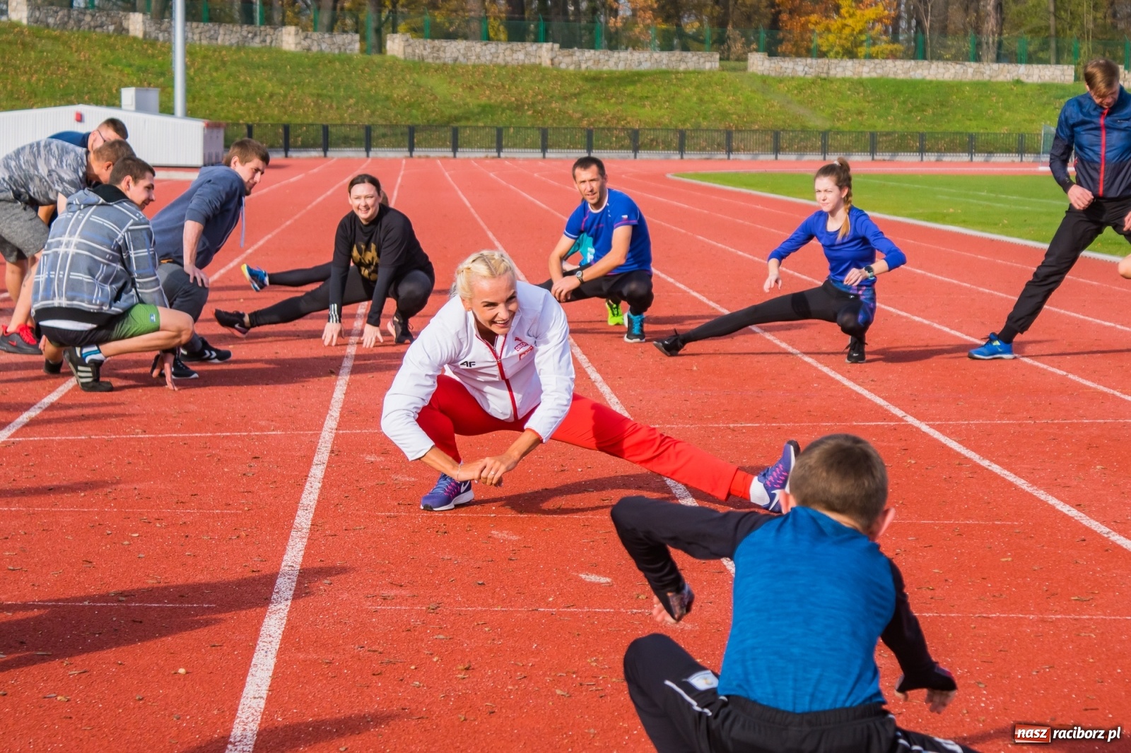 Zdjęcie w galerii na portalu naszraciborz.pl: Niedzielne bieganie pod okiem mistrzyni [FOTO i WIDEO] wiadomości z regionu
