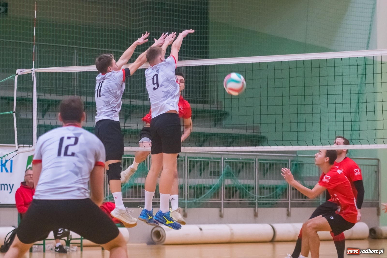 Zdjęcie w galerii na portalu naszraciborz.pl: Siatkarski rollercoaster w Arenie Rafako. Raciborzanie górą! [FOTO i WIDEO] wiadomości z regionu