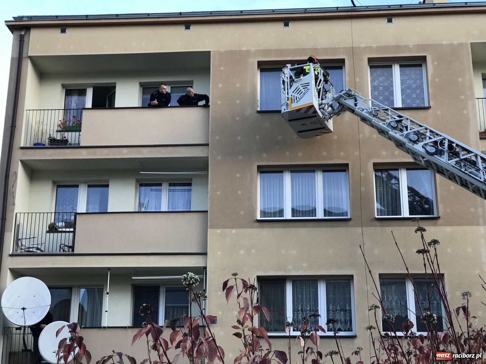 Zdjęcie w galerii na portalu naszraciborz.pl: W mieszkaniu na Odrzańskiej ujawniono zwłoki  wiadomości z regionu