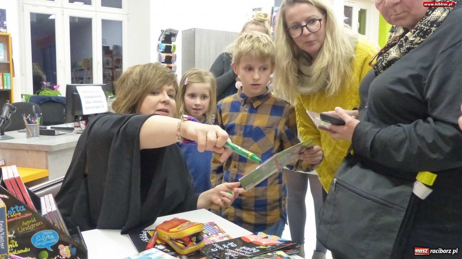 Zdjęcie w galerii na portalu naszraciborz.pl: Edyta Jungowska w Raciborzu [FOTO] wiadomości z regionu