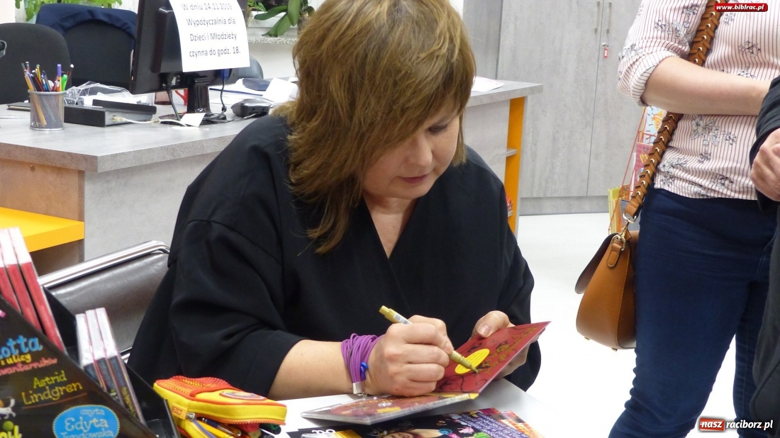 Zdjęcie w galerii na portalu naszraciborz.pl: Edyta Jungowska w Raciborzu [FOTO] wiadomości z regionu