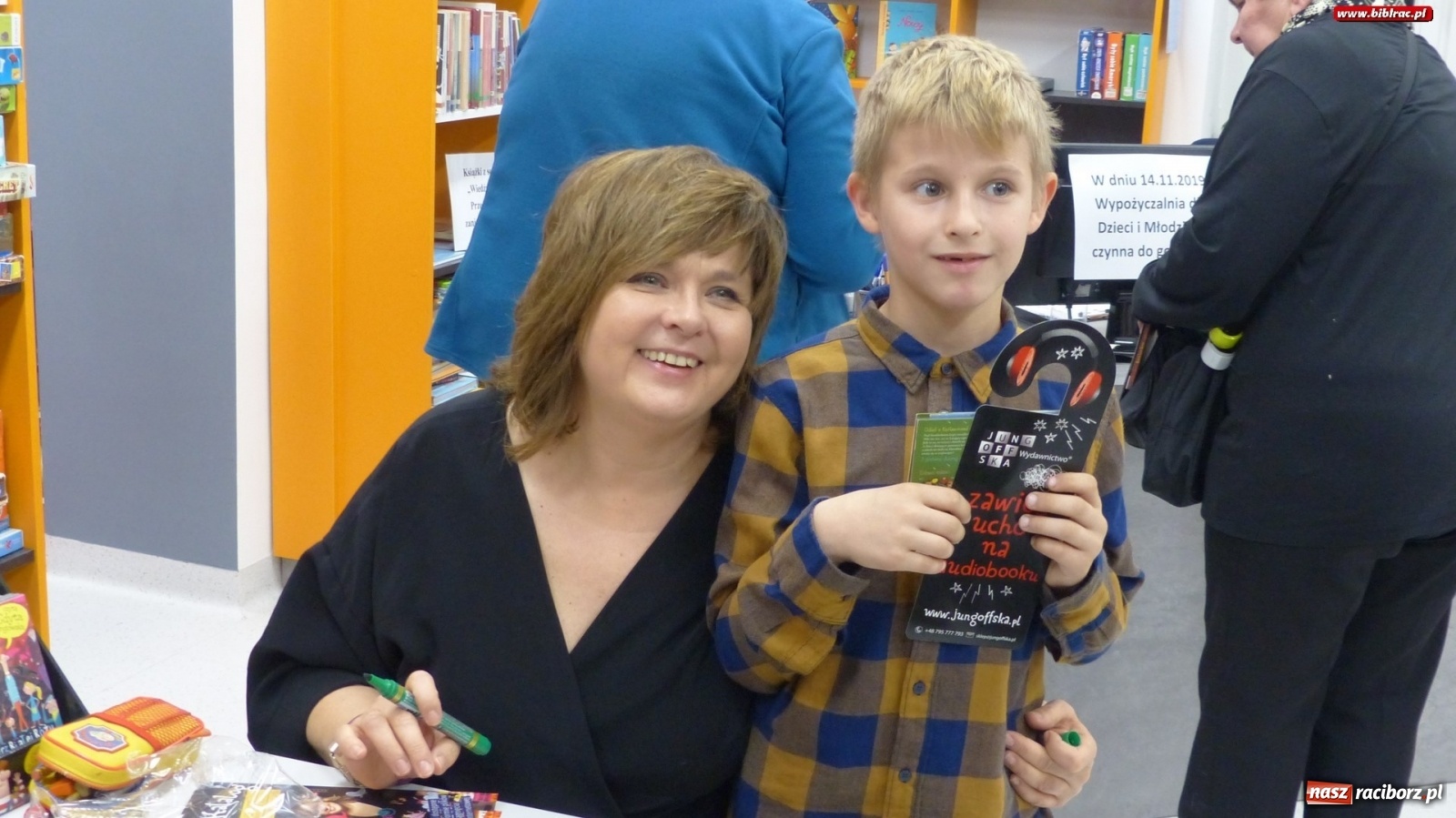 Zdjęcie w galerii na portalu naszraciborz.pl: Edyta Jungowska w Raciborzu [FOTO] wiadomości z regionu