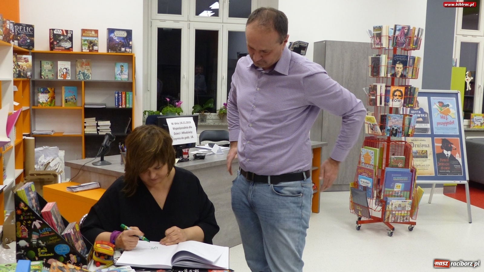 Zdjęcie w galerii na portalu naszraciborz.pl: Edyta Jungowska w Raciborzu [FOTO] wiadomości z regionu