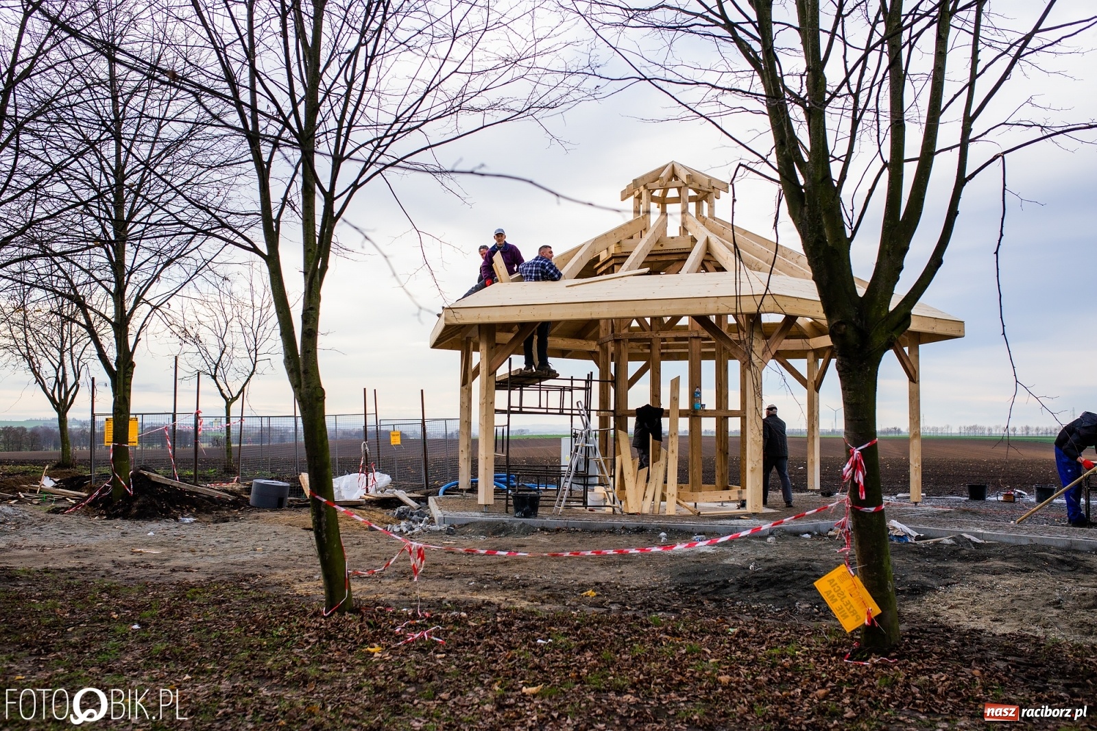 Zdjęcie w galerii na portalu naszraciborz.pl: W Pietrowicach Wielkich powstaje tężnia [FOTO]  wiadomości z regionu