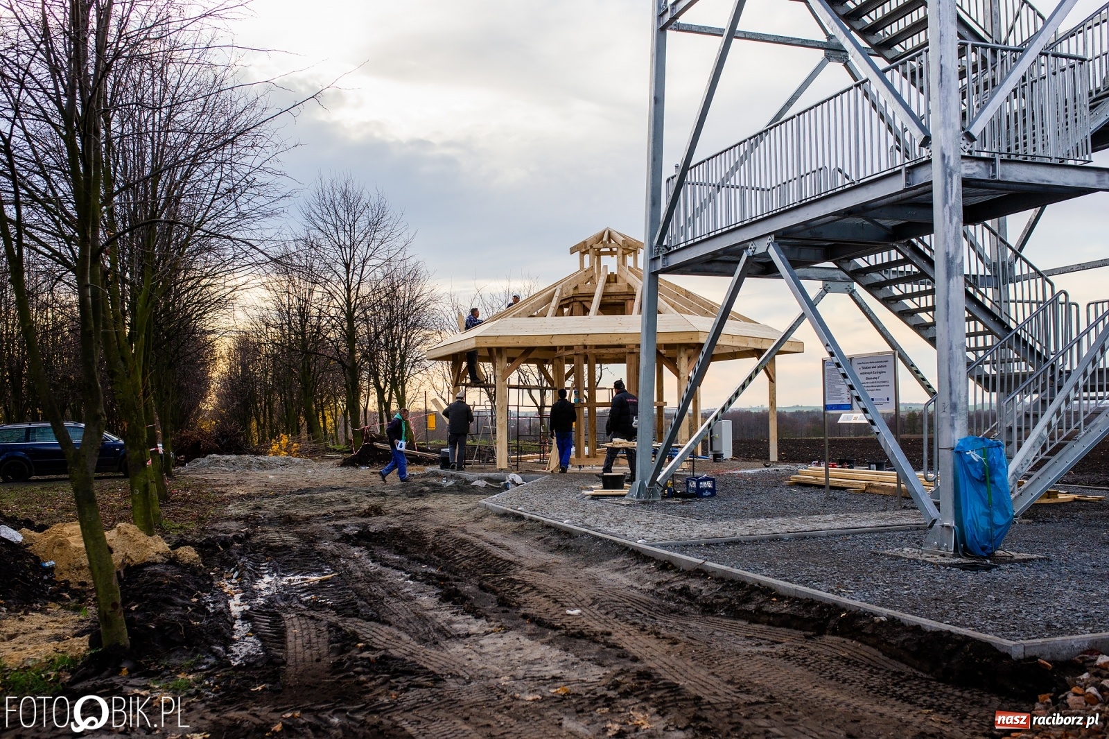Zdjęcie w galerii na portalu naszraciborz.pl: W Pietrowicach Wielkich powstaje tężnia [FOTO]  wiadomości z regionu
