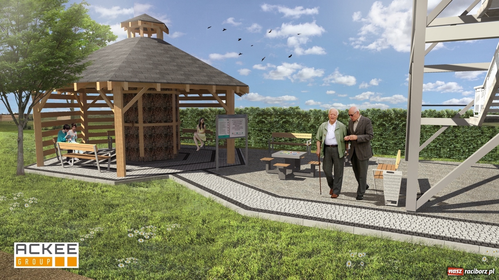 Zdjęcie w galerii na portalu naszraciborz.pl: W Pietrowicach Wielkich powstaje tężnia [FOTO]  wiadomości z regionu