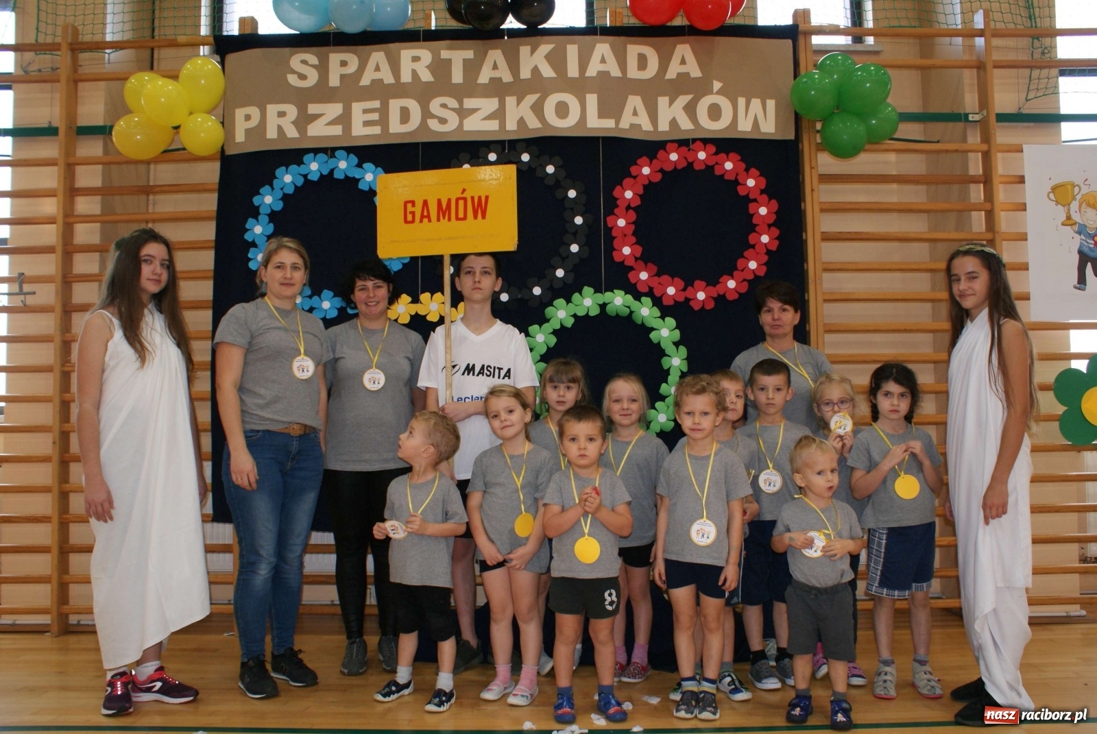 Zdjęcie w galerii na portalu naszraciborz.pl: Gminna Spartakiada Przedszkolaków w Rudniku  wiadomości z regionu