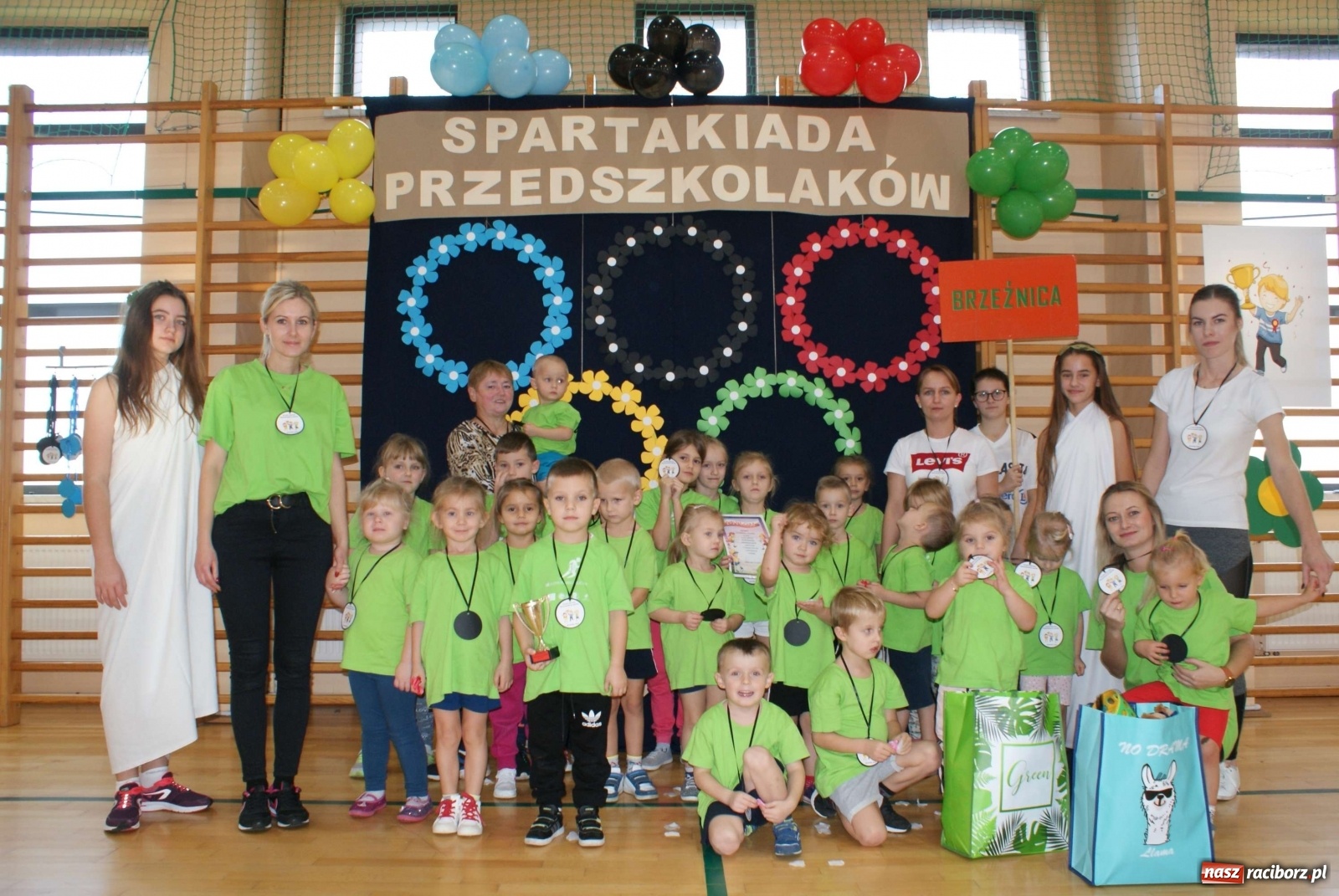 Zdjęcie w galerii na portalu naszraciborz.pl: Gminna Spartakiada Przedszkolaków w Rudniku  wiadomości z regionu