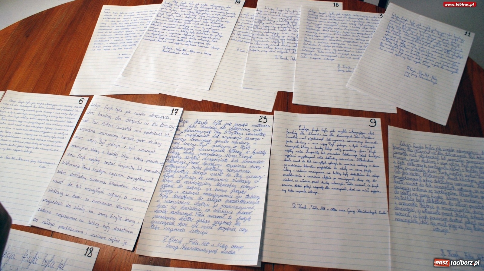 Zdjęcie w galerii na portalu naszraciborz.pl: Poznaliśmy powiatowego Mistrza Kaligrafii wiadomości z regionu