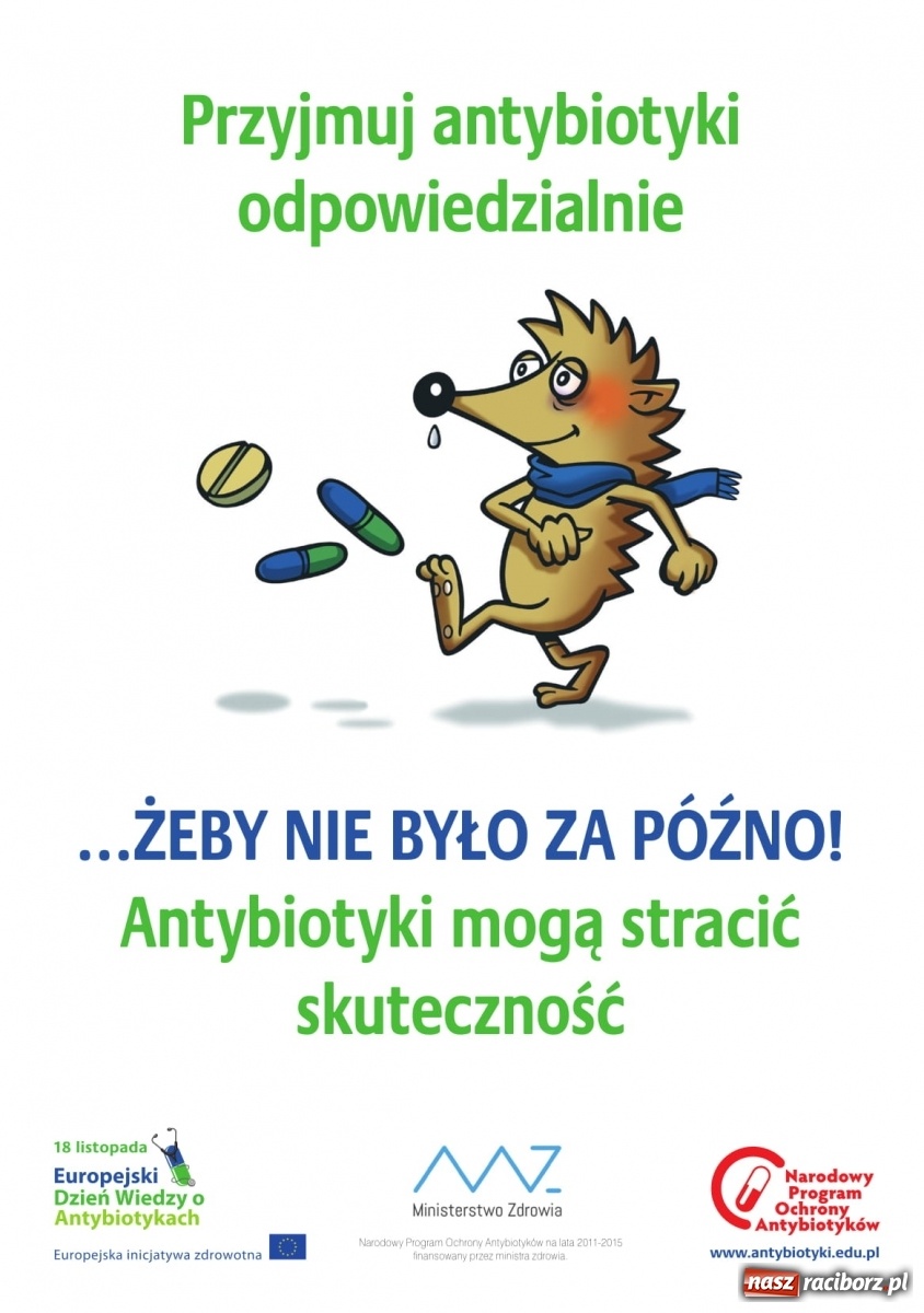 Zdjęcie w galerii na portalu naszraciborz.pl: Czy wiesz kiedy brać antybiotyki? wiadomości z regionu