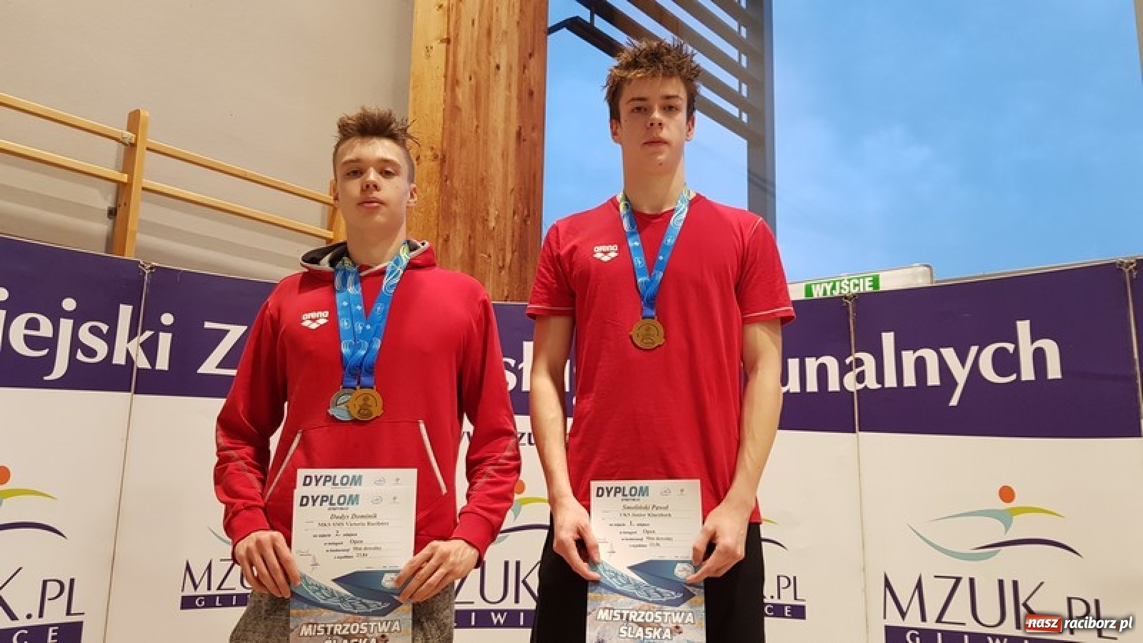 Zdjęcie w galerii na portalu naszraciborz.pl: Medalowe żniwa pływaków ZSOMS wiadomości z regionu