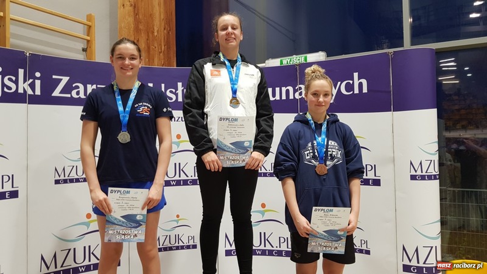 Zdjęcie w galerii na portalu naszraciborz.pl: Medalowe żniwa pływaków ZSOMS wiadomości z regionu