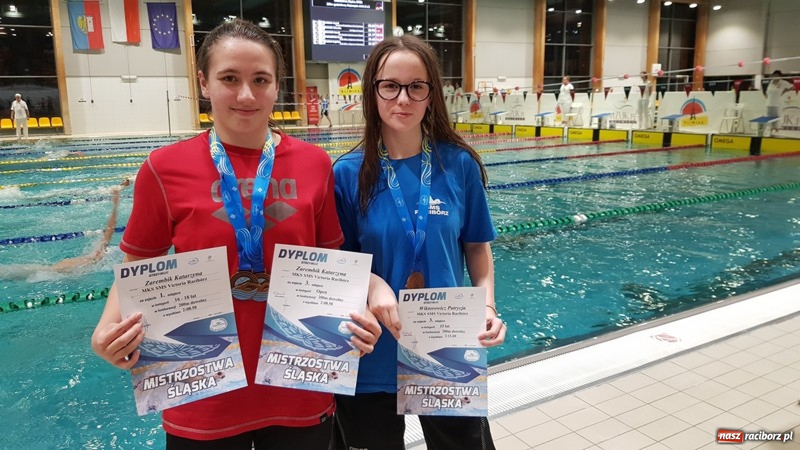 Zdjęcie w galerii na portalu naszraciborz.pl: Medalowe żniwa pływaków ZSOMS wiadomości z regionu