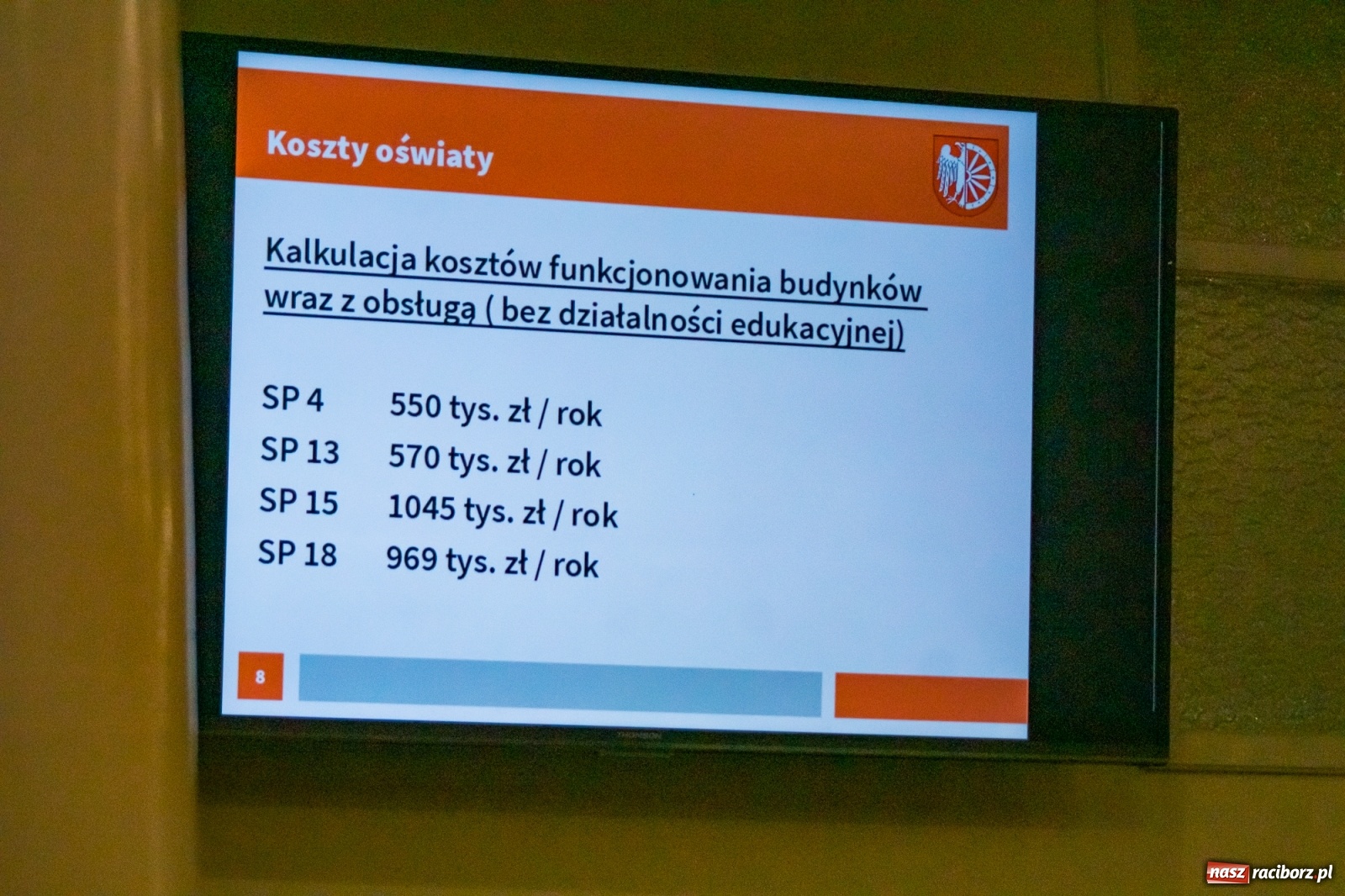 Zdjęcie w galerii na portalu naszraciborz.pl: Opozycja zapytała wiceprezydenta Michała Fitę o jego stanowisko w sprawie likwidacji jednej ze szkół  wiadomości z regionu