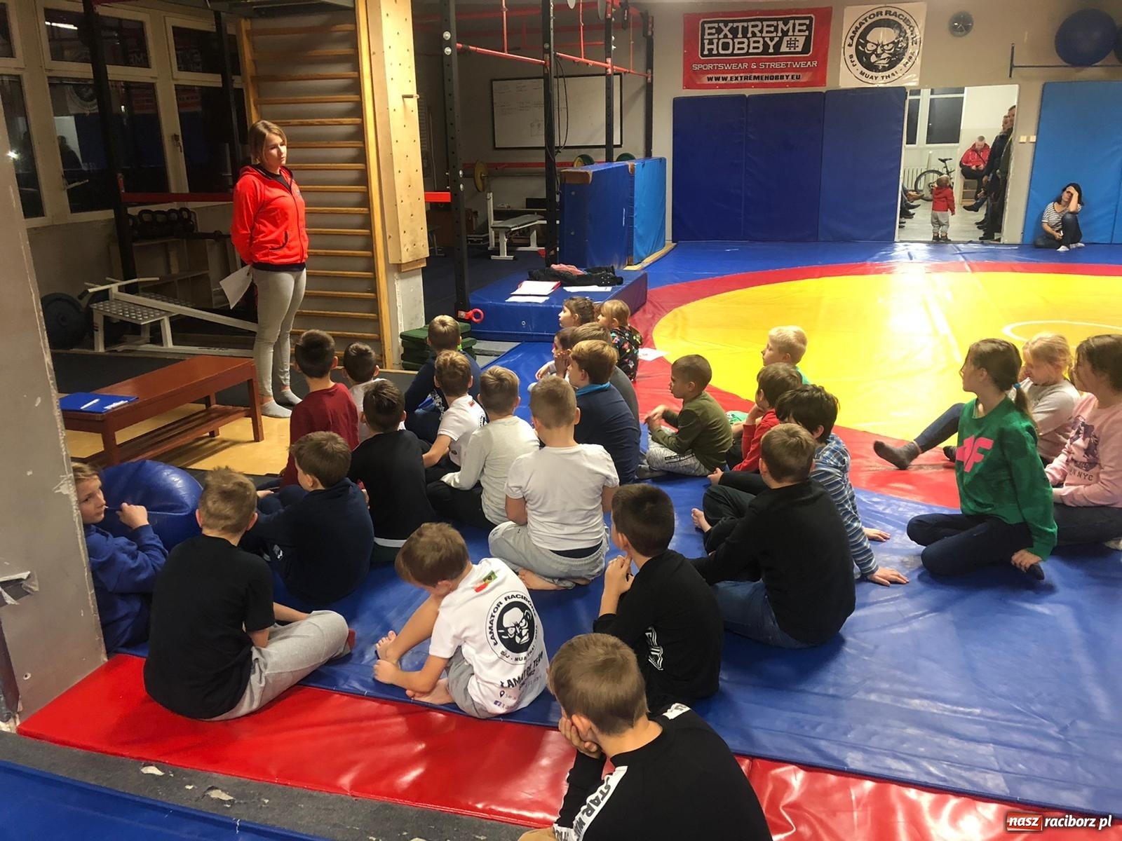 Zdjęcie w galerii na portalu naszraciborz.pl: Trenuję - nie zażywam. Profilaktyka w Łamatorze wiadomości z regionu