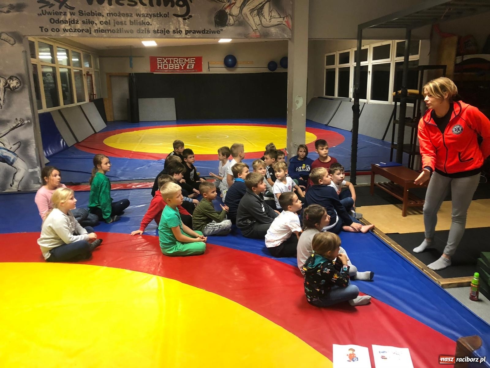 Zdjęcie w galerii na portalu naszraciborz.pl: Trenuję - nie zażywam. Profilaktyka w Łamatorze wiadomości z regionu