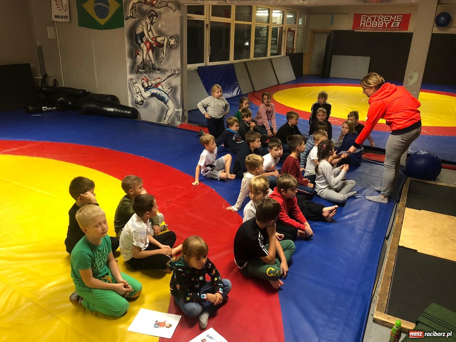 Zdjęcie w galerii na portalu naszraciborz.pl: Trenuję - nie zażywam. Profilaktyka w Łamatorze wiadomości z regionu