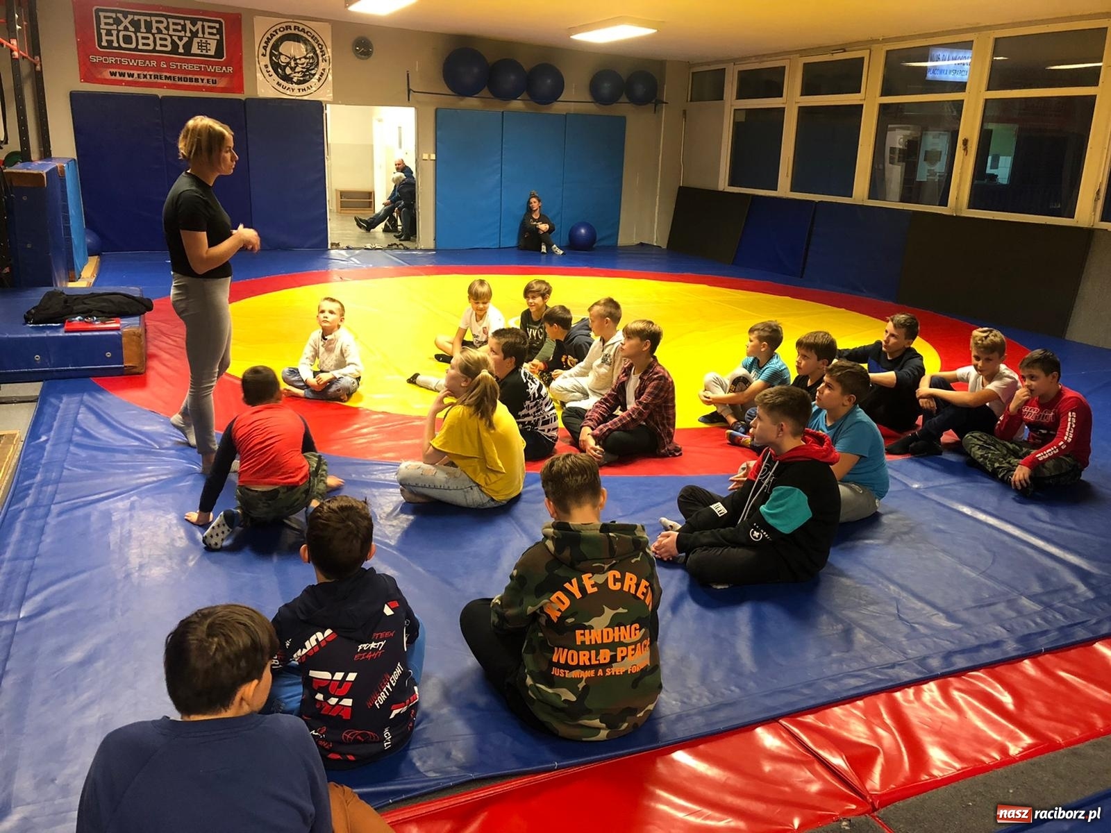 Zdjęcie w galerii na portalu naszraciborz.pl: Trenuję - nie zażywam. Profilaktyka w Łamatorze wiadomości z regionu