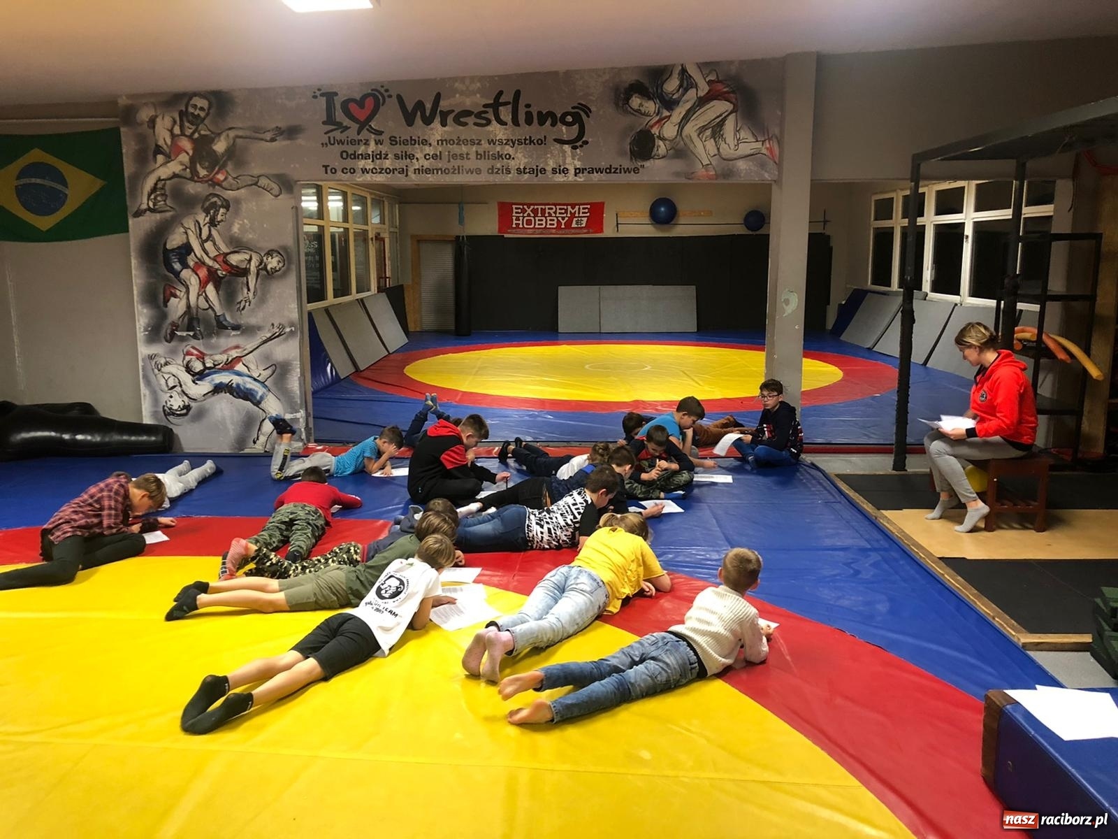 Zdjęcie w galerii na portalu naszraciborz.pl: Trenuję - nie zażywam. Profilaktyka w Łamatorze wiadomości z regionu