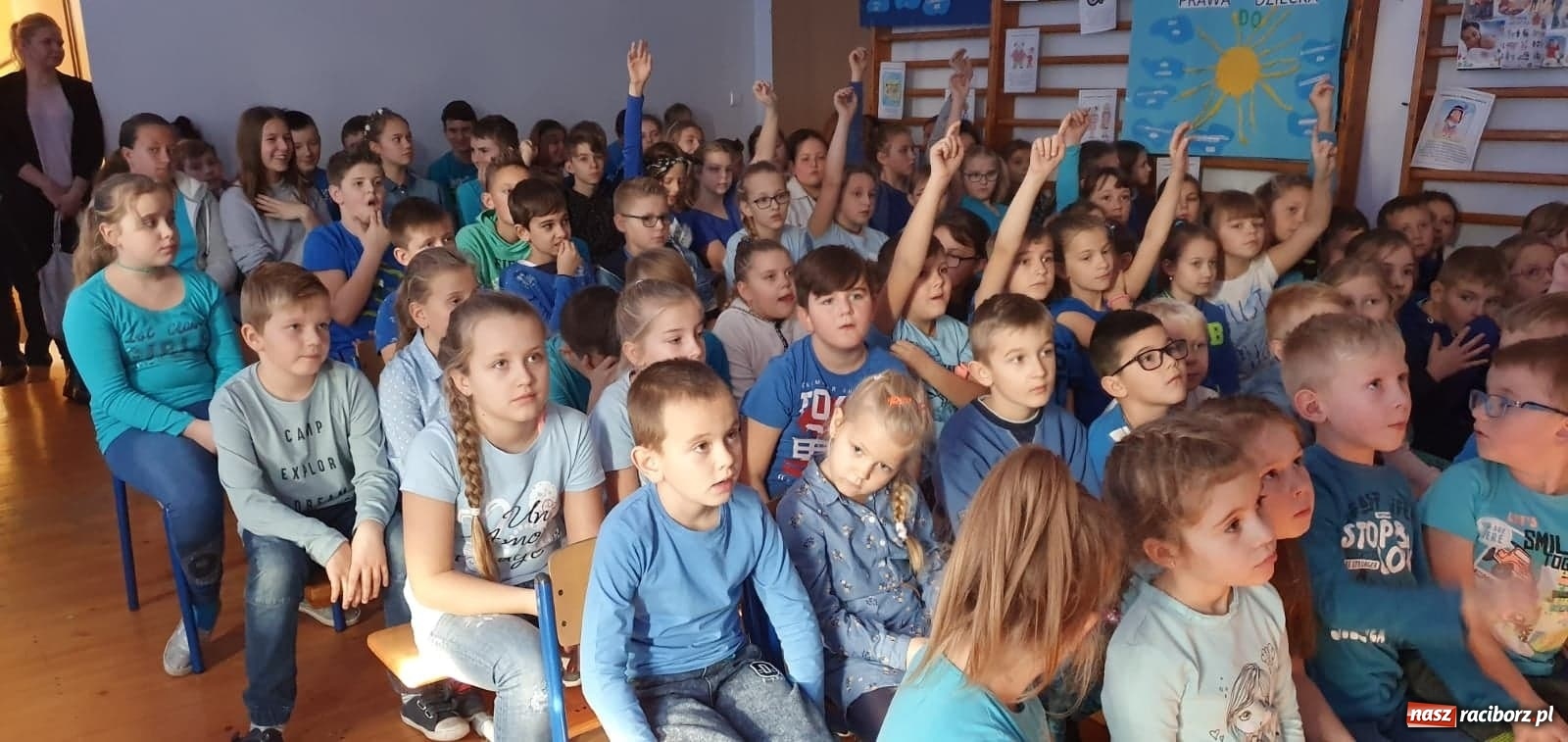 Zdjęcie w galerii na portalu naszraciborz.pl: Budziska wpisały się w akcję UNICEF Polska wiadomości z regionu