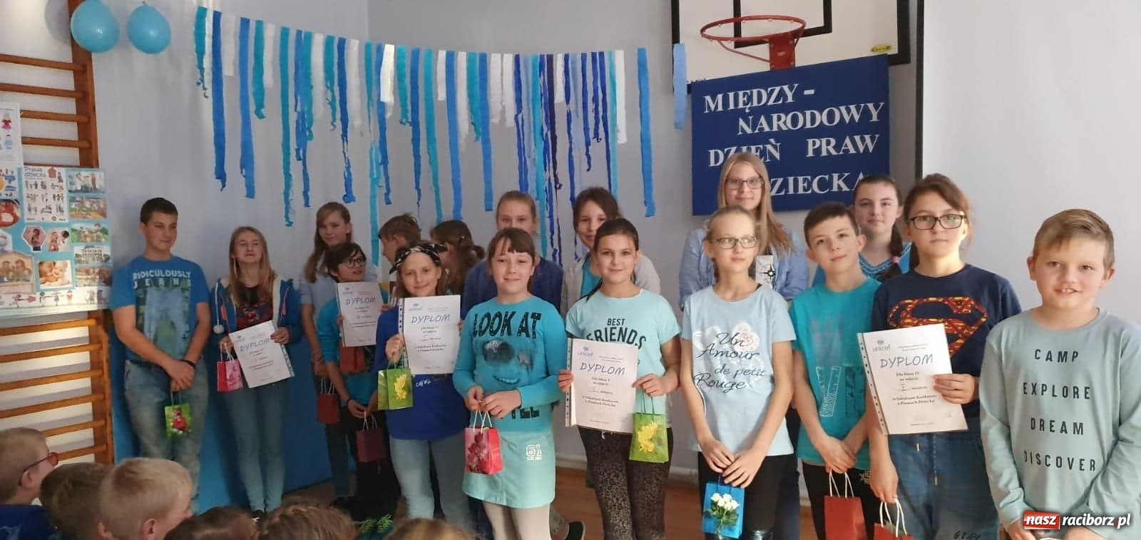 Zdjęcie w galerii na portalu naszraciborz.pl: Budziska wpisały się w akcję UNICEF Polska wiadomości z regionu