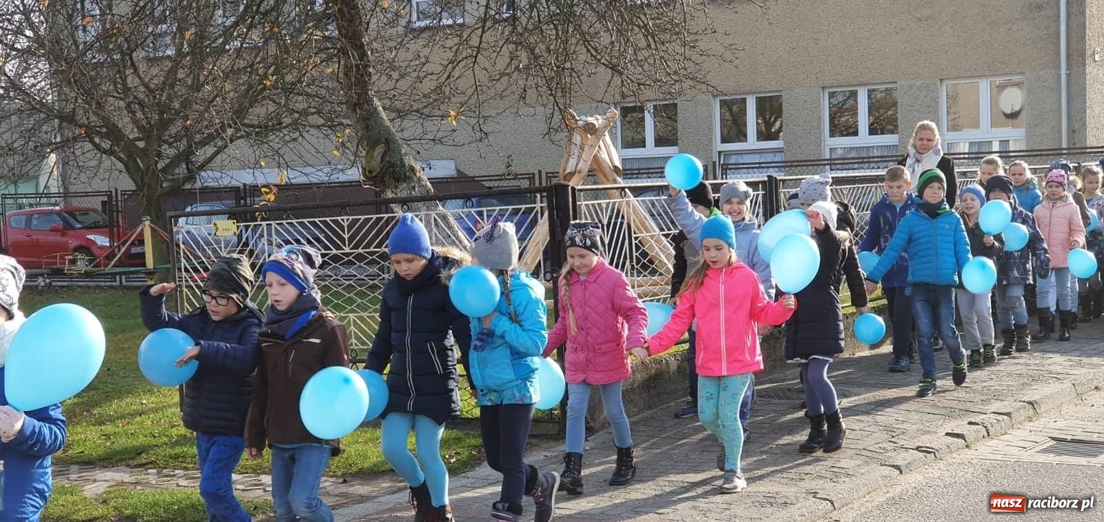 Zdjęcie w galerii na portalu naszraciborz.pl: Budziska wpisały się w akcję UNICEF Polska wiadomości z regionu