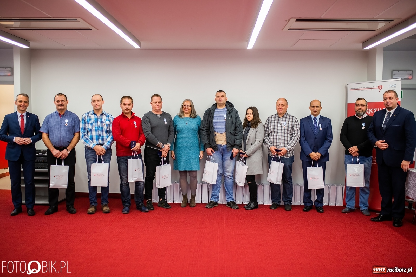 Zdjęcie w galerii na portalu naszraciborz.pl: W Raciborzu podziękowano honorowym dawcom krwi [FOTO] wiadomości z regionu