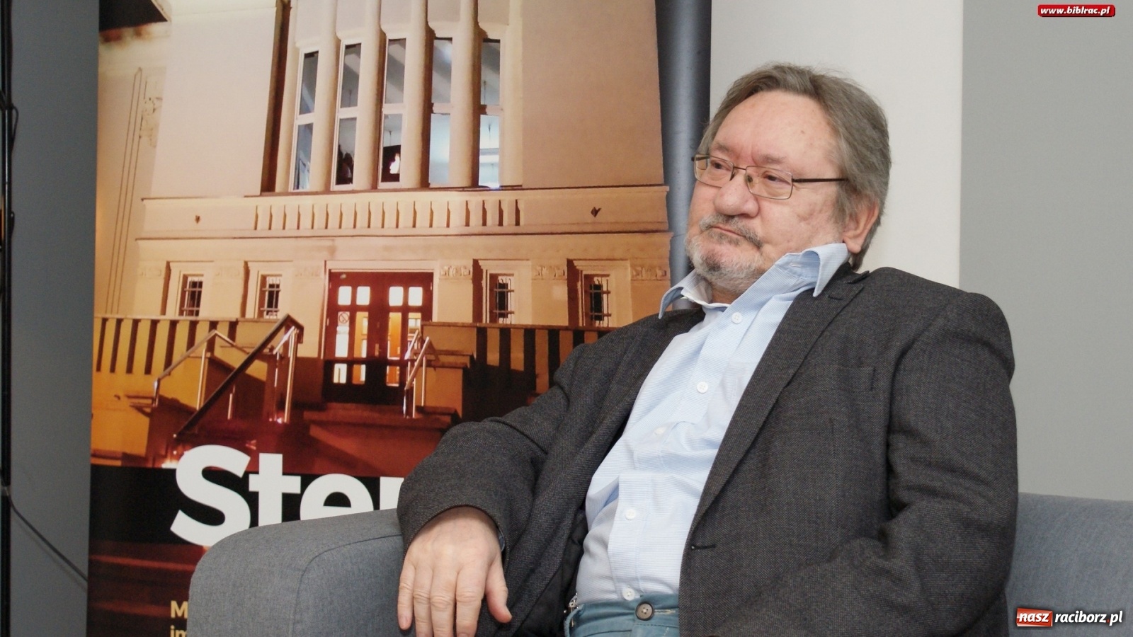 Zdjęcie w galerii na portalu naszraciborz.pl: Leszek Libera gościem raciborskiej biblioteka wiadomości z regionu