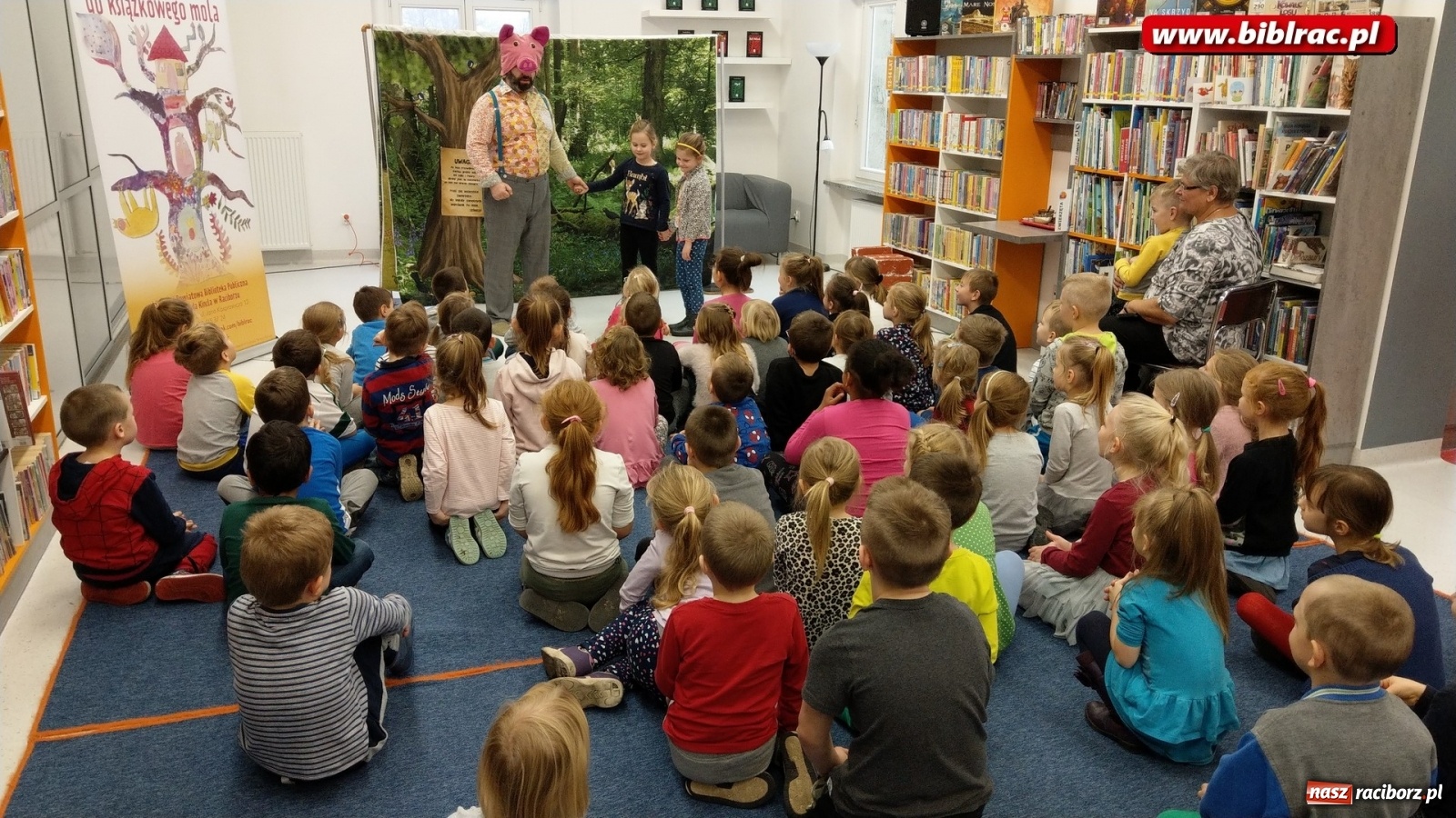 Zdjęcie w galerii na portalu naszraciborz.pl: Od przedszkola do książkowego mola. Finał projektu w MiPBP wiadomości z regionu