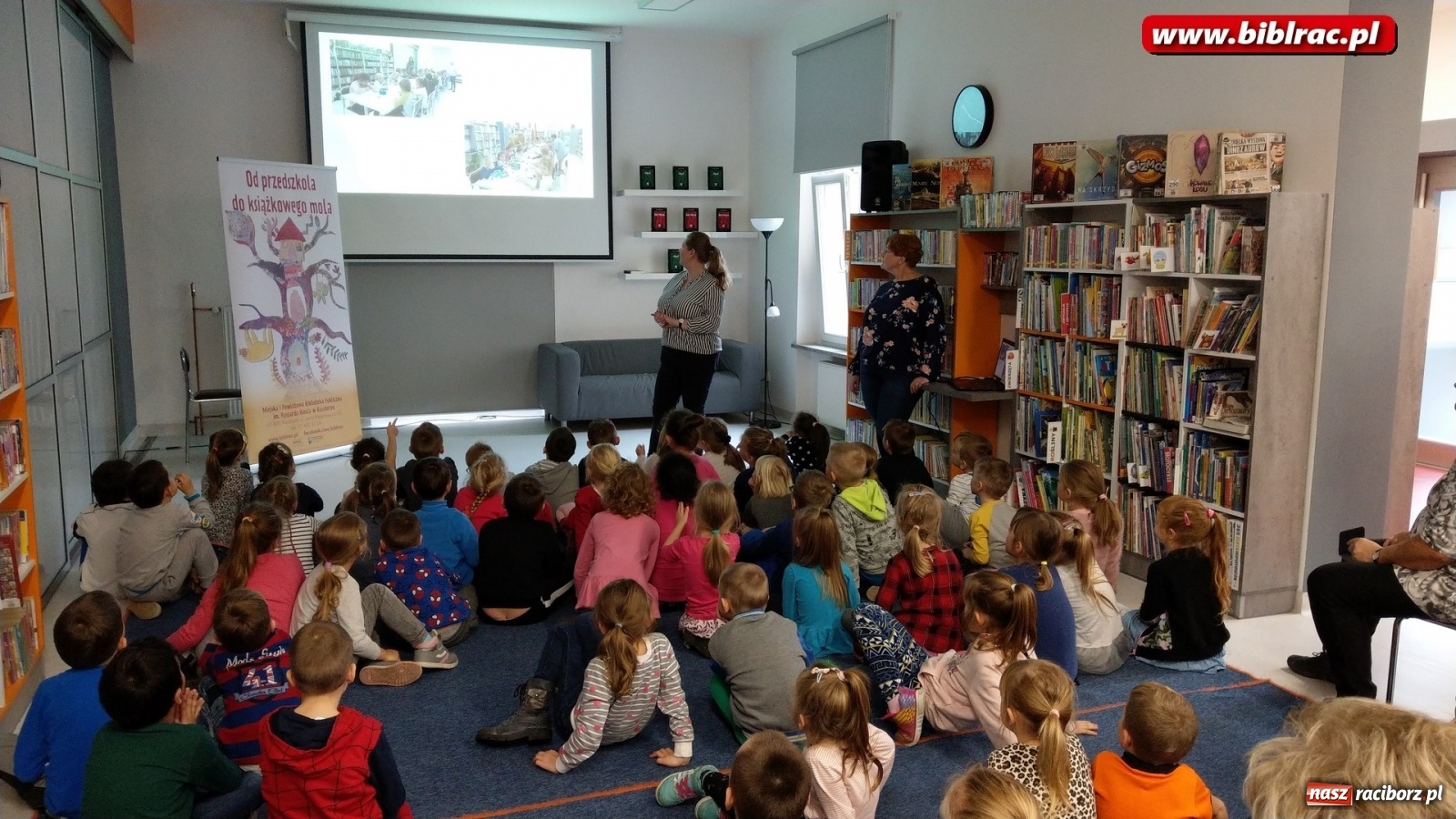 Zdjęcie w galerii na portalu naszraciborz.pl: Od przedszkola do książkowego mola. Finał projektu w MiPBP wiadomości z regionu
