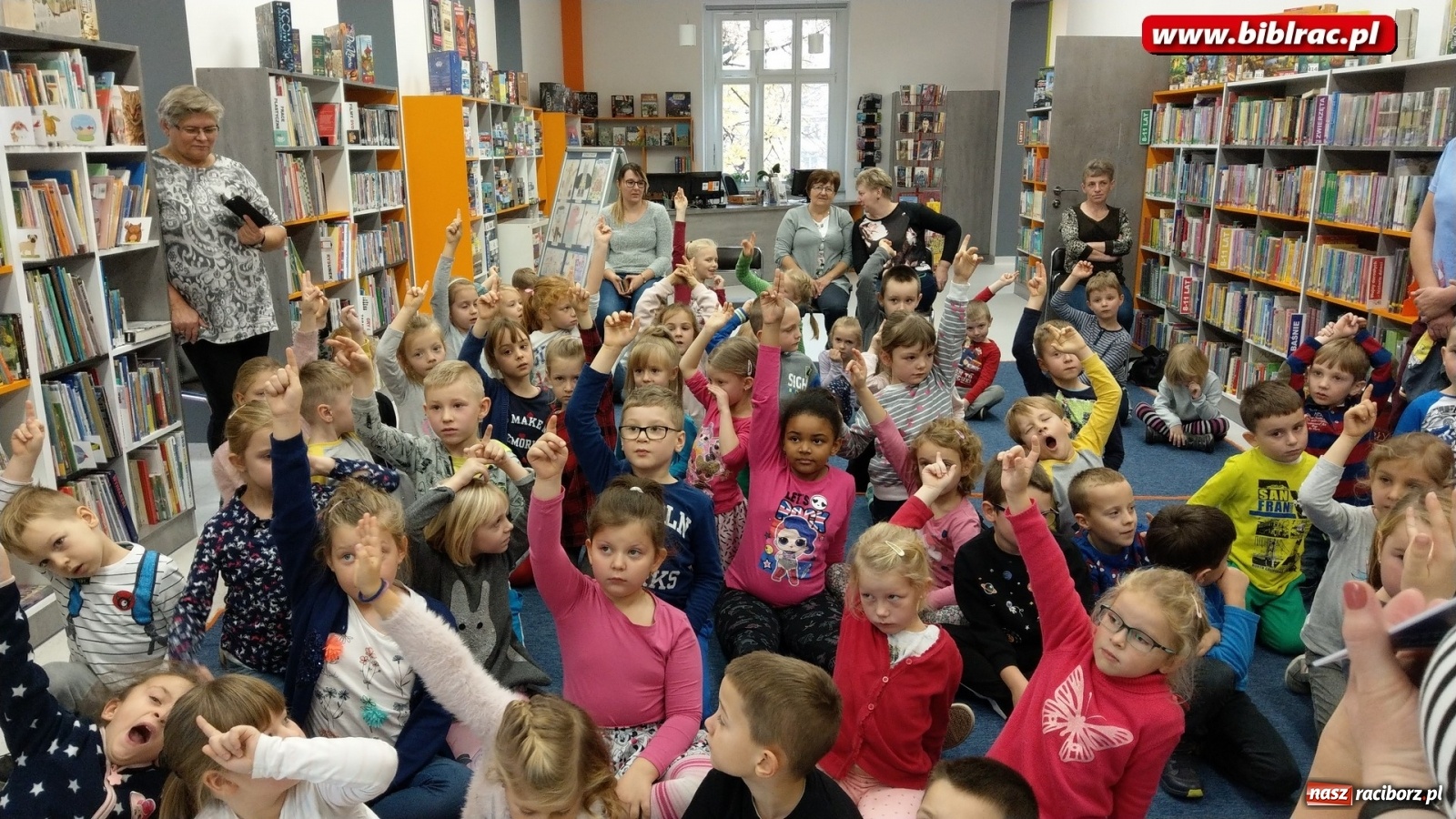 Zdjęcie w galerii na portalu naszraciborz.pl: Od przedszkola do książkowego mola. Finał projektu w MiPBP wiadomości z regionu