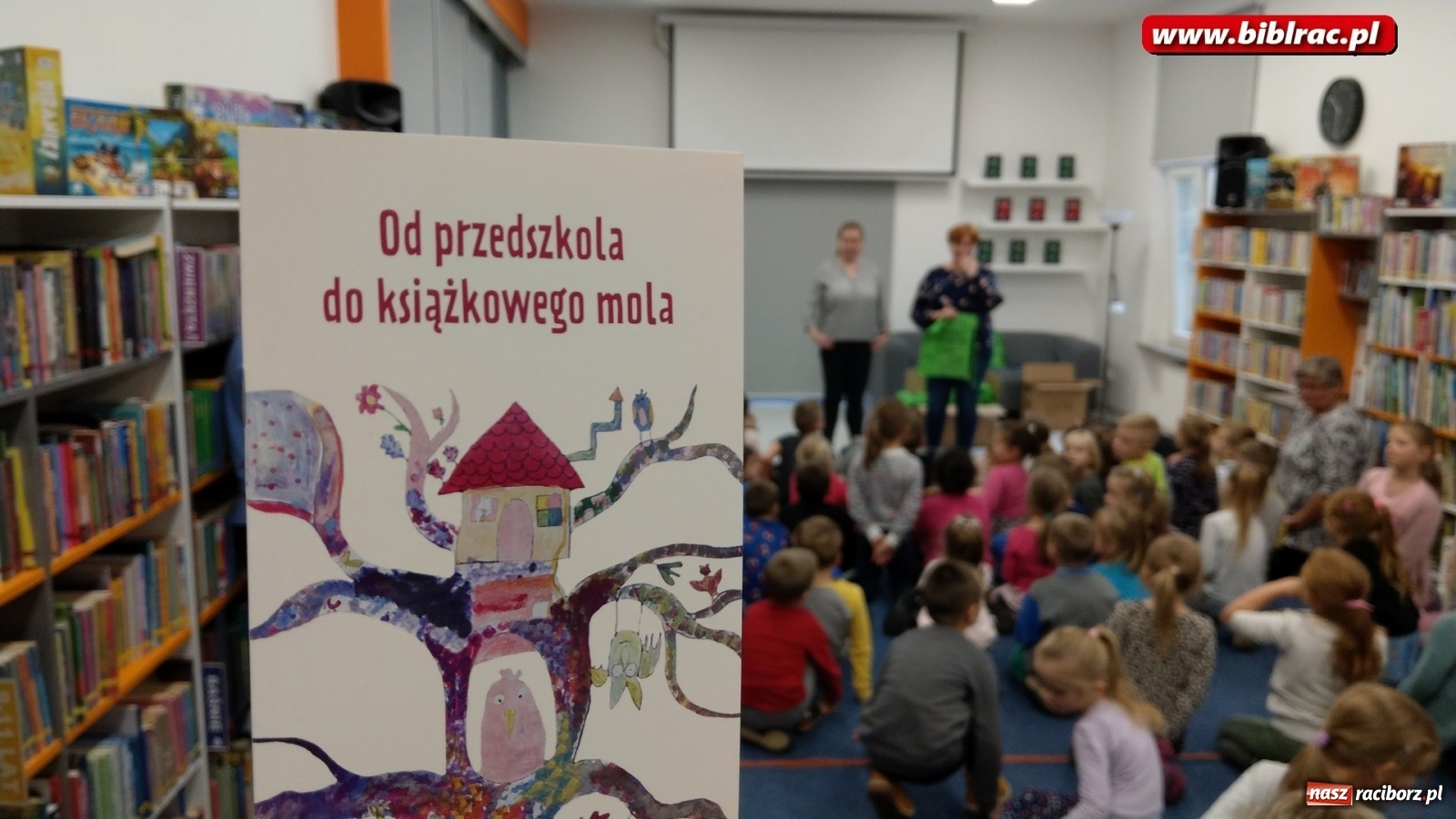 Zdjęcie w galerii na portalu naszraciborz.pl: Od przedszkola do książkowego mola. Finał projektu w MiPBP wiadomości z regionu