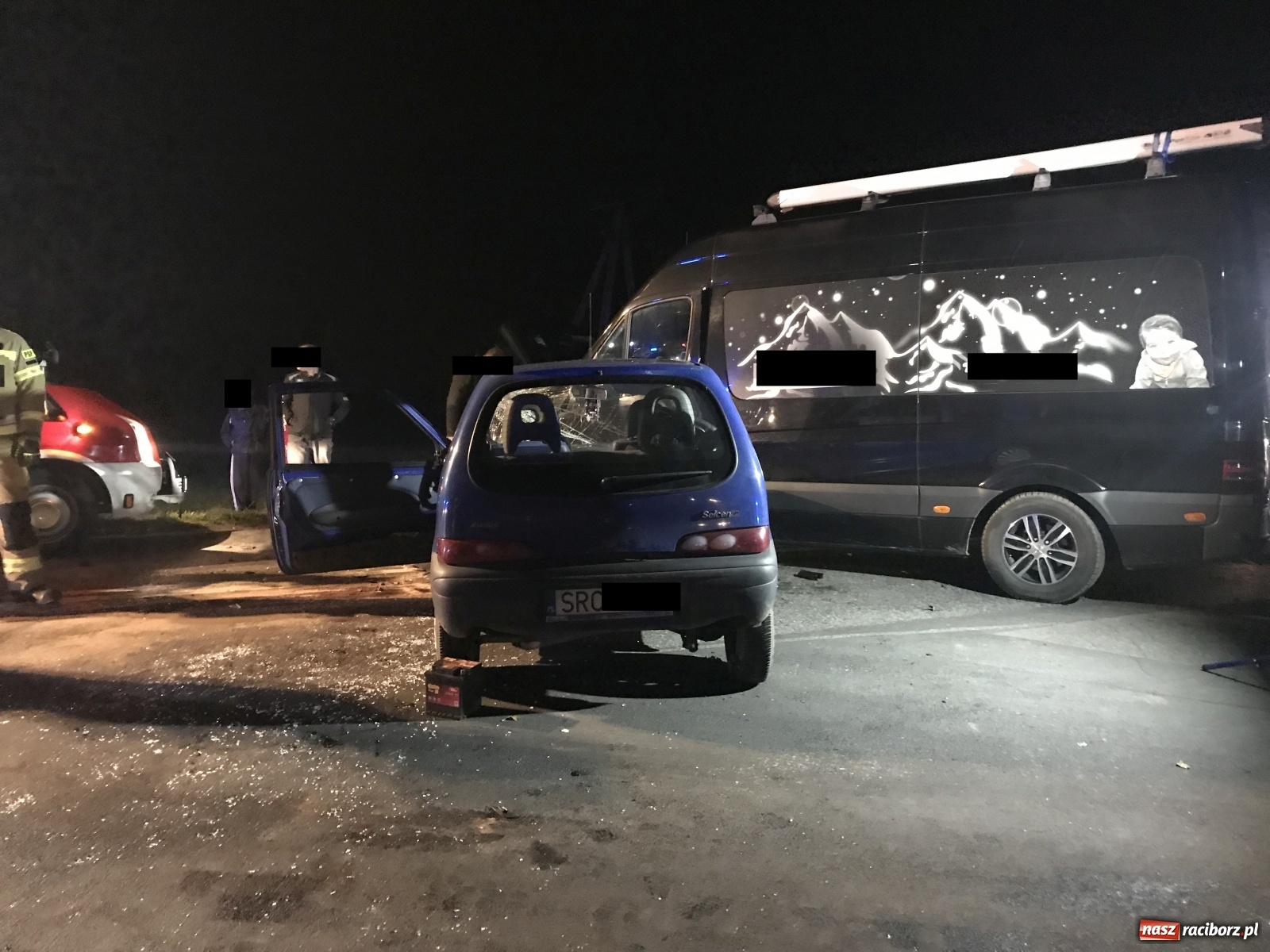 Zdjęcie w galerii na portalu naszraciborz.pl: Kierowca z Niemiec wymusił pierwszeństwo  wiadomości z regionu