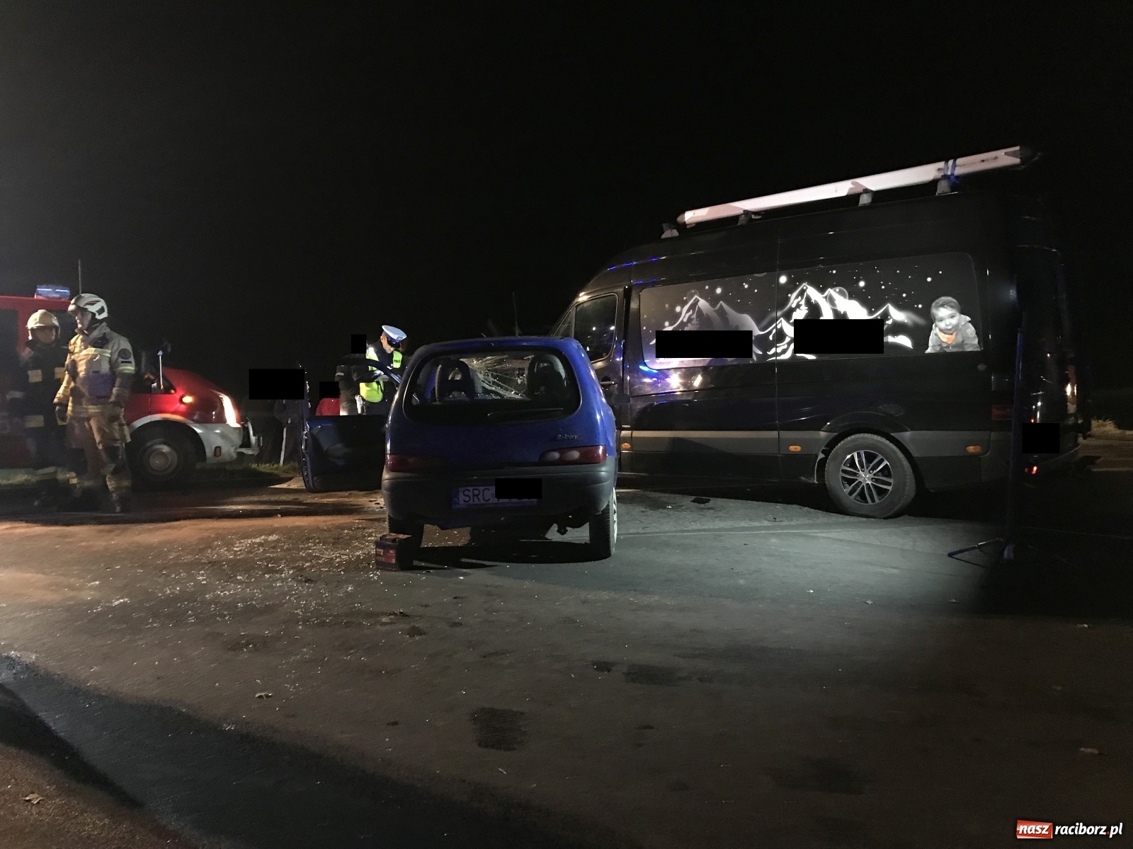 Zdjęcie w galerii na portalu naszraciborz.pl: Kierowca z Niemiec wymusił pierwszeństwo  wiadomości z regionu