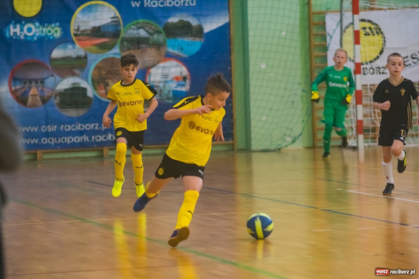 Zdjęcie w galerii na portalu naszraciborz.pl: Orliki młodsze walczyły w Arenie Rafako. Górnik Zabrze z Pucharem Prezesa [FOTO i WIDEO] wiadomości z regionu