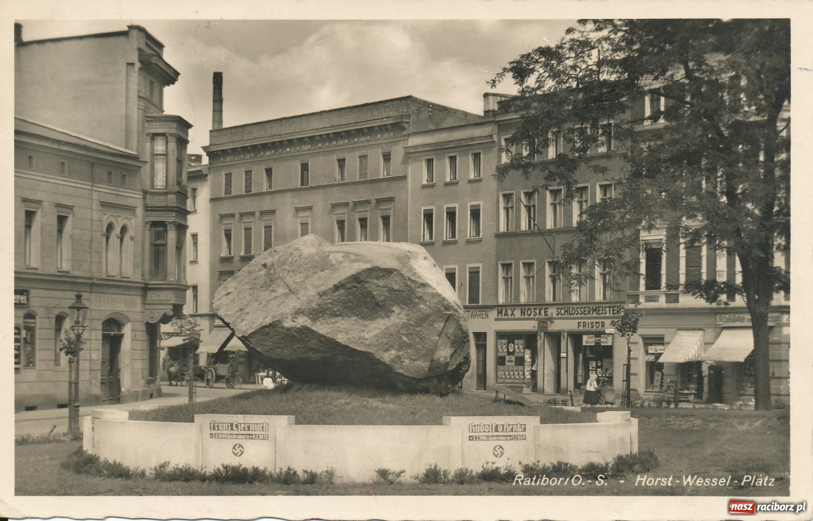 Zdjęcie w galerii na portalu naszraciborz.pl: Operacja głaz. Nazistowska przeszłość pomnika przyrody z miasta Ratibor wiadomości z regionu