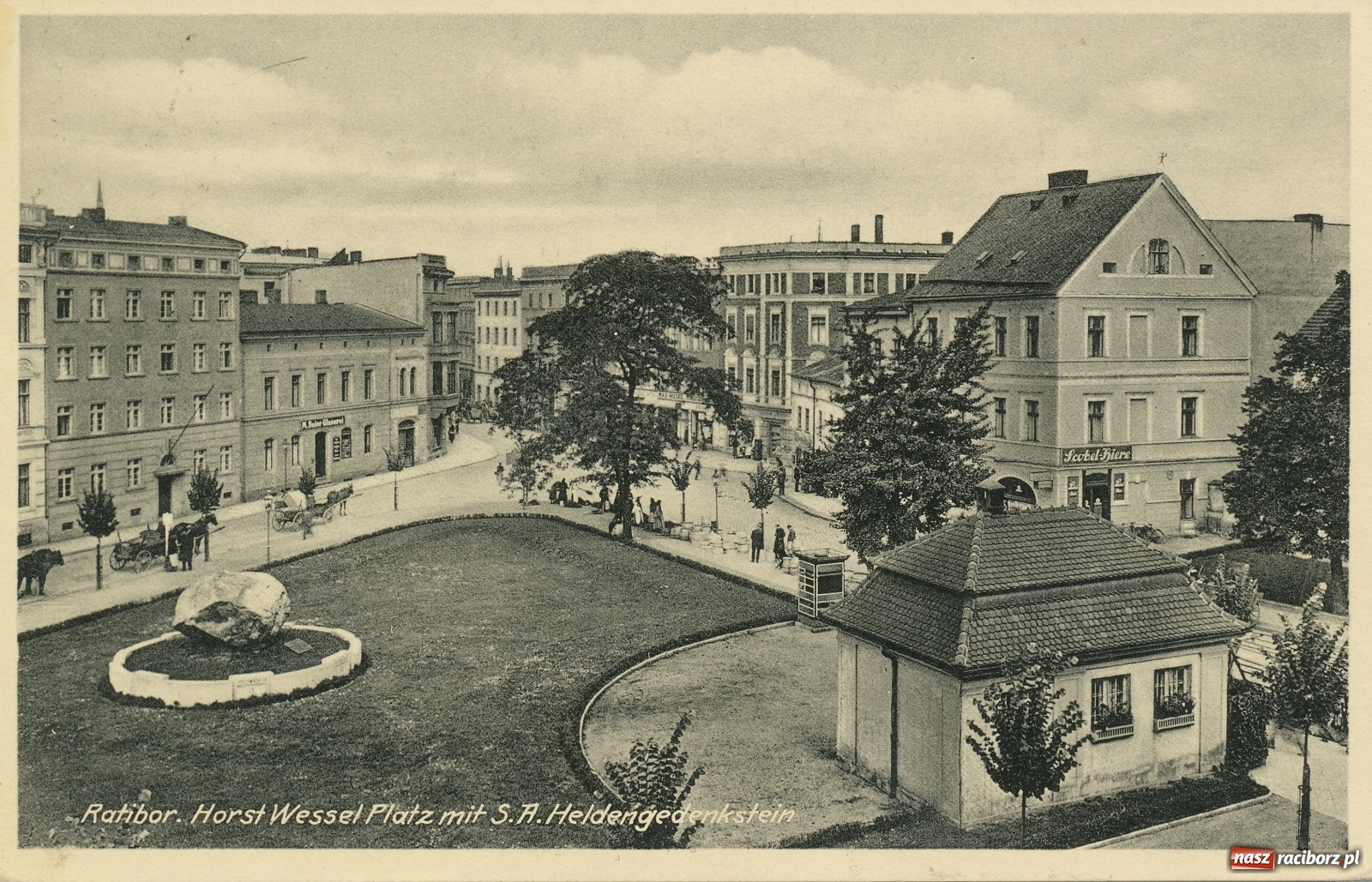 Zdjęcie w galerii na portalu naszraciborz.pl: Operacja głaz. Nazistowska przeszłość pomnika przyrody z miasta Ratibor wiadomości z regionu