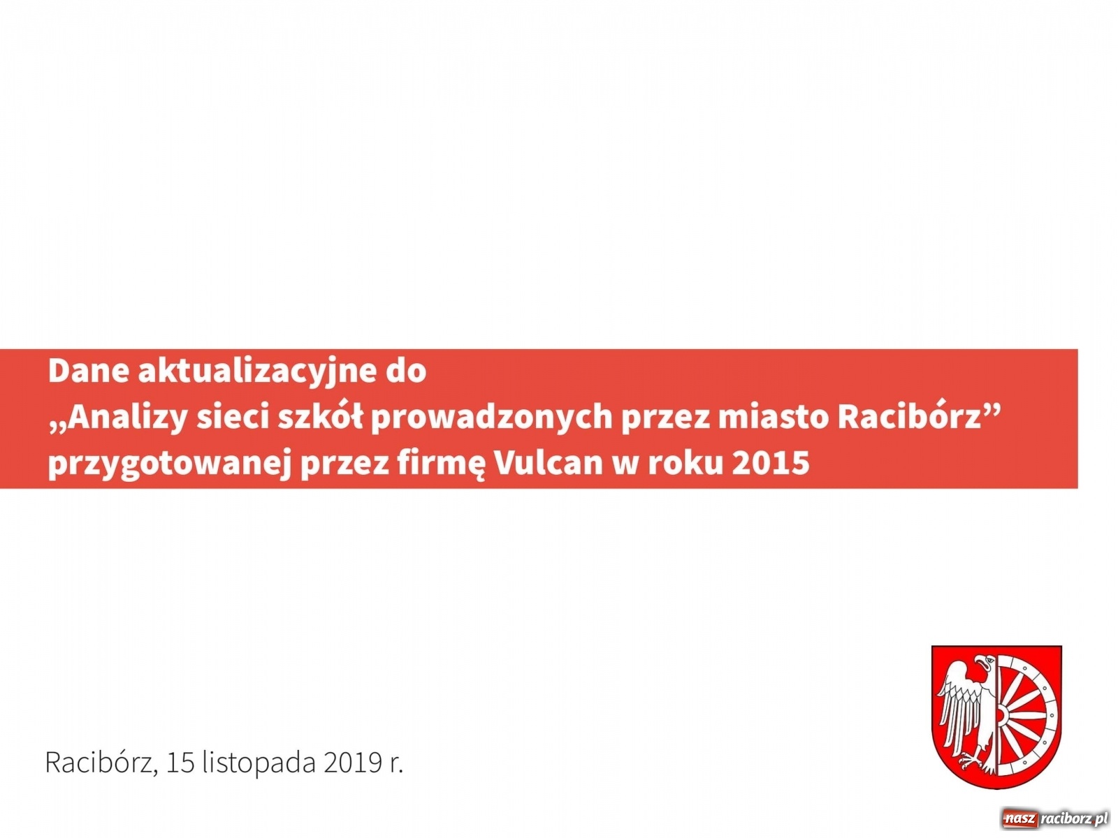Zdjęcie w galerii na portalu naszraciborz.pl: Urząd przedstawił dane na temat kosztów kształcenia w Raciborzu [pobierz raporty]  wiadomości z regionu