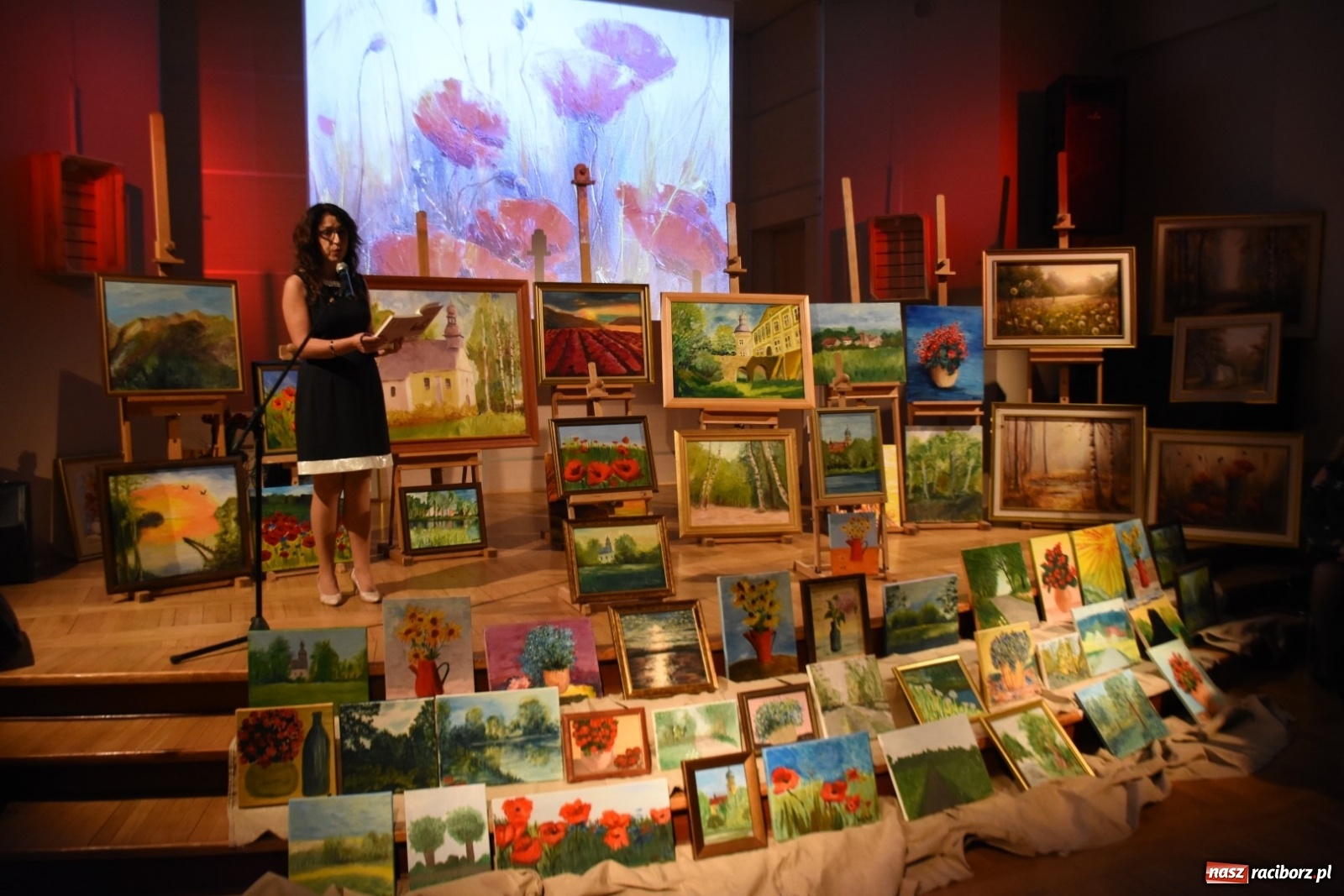 Zdjęcie w galerii na portalu naszraciborz.pl: Talenty i pasje - olejem i akwarelą po krzyżanowickiej ziemi  wiadomości z regionu